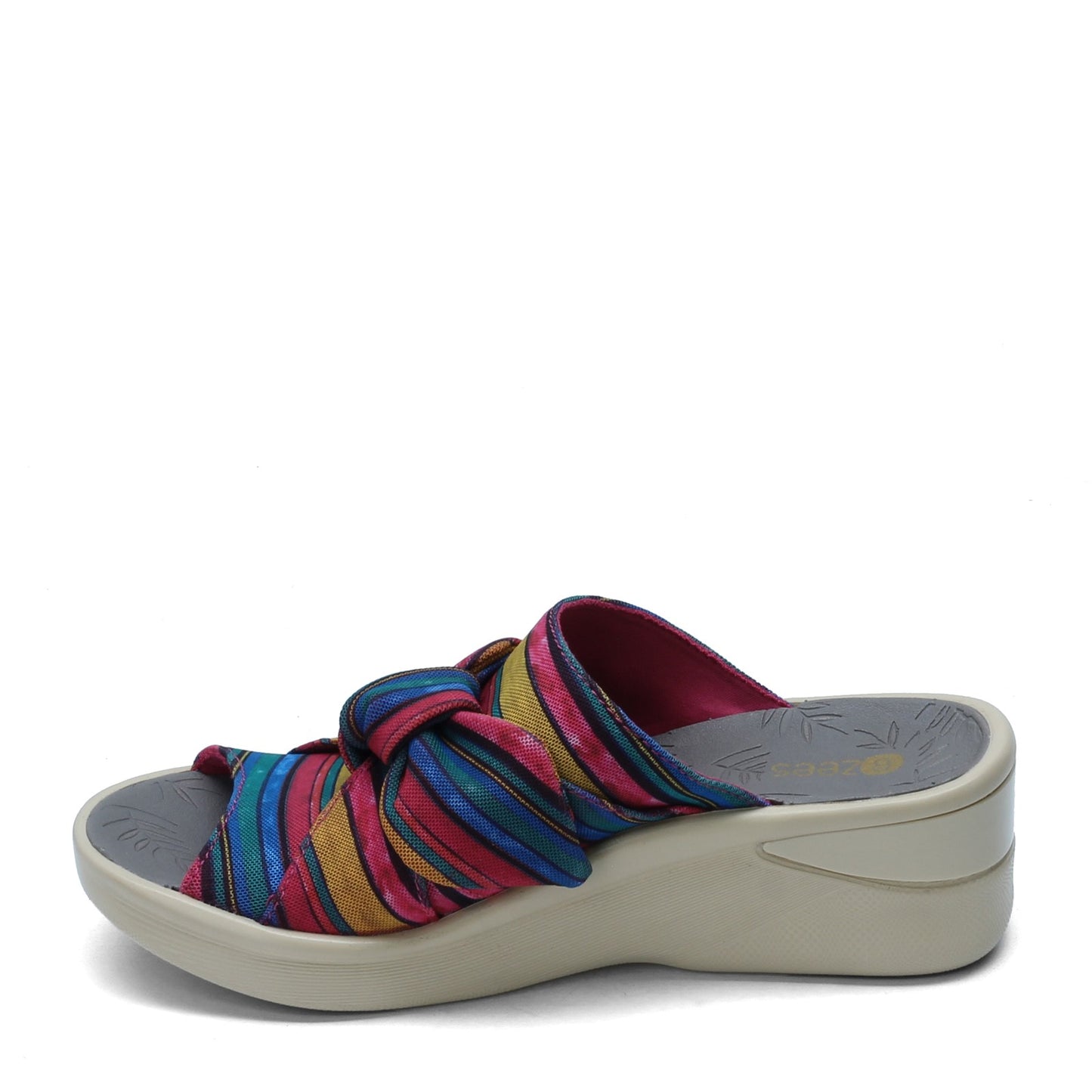 Peltz Shoes Women's BZees Smile Sandal PINK MULTI G8896F2650