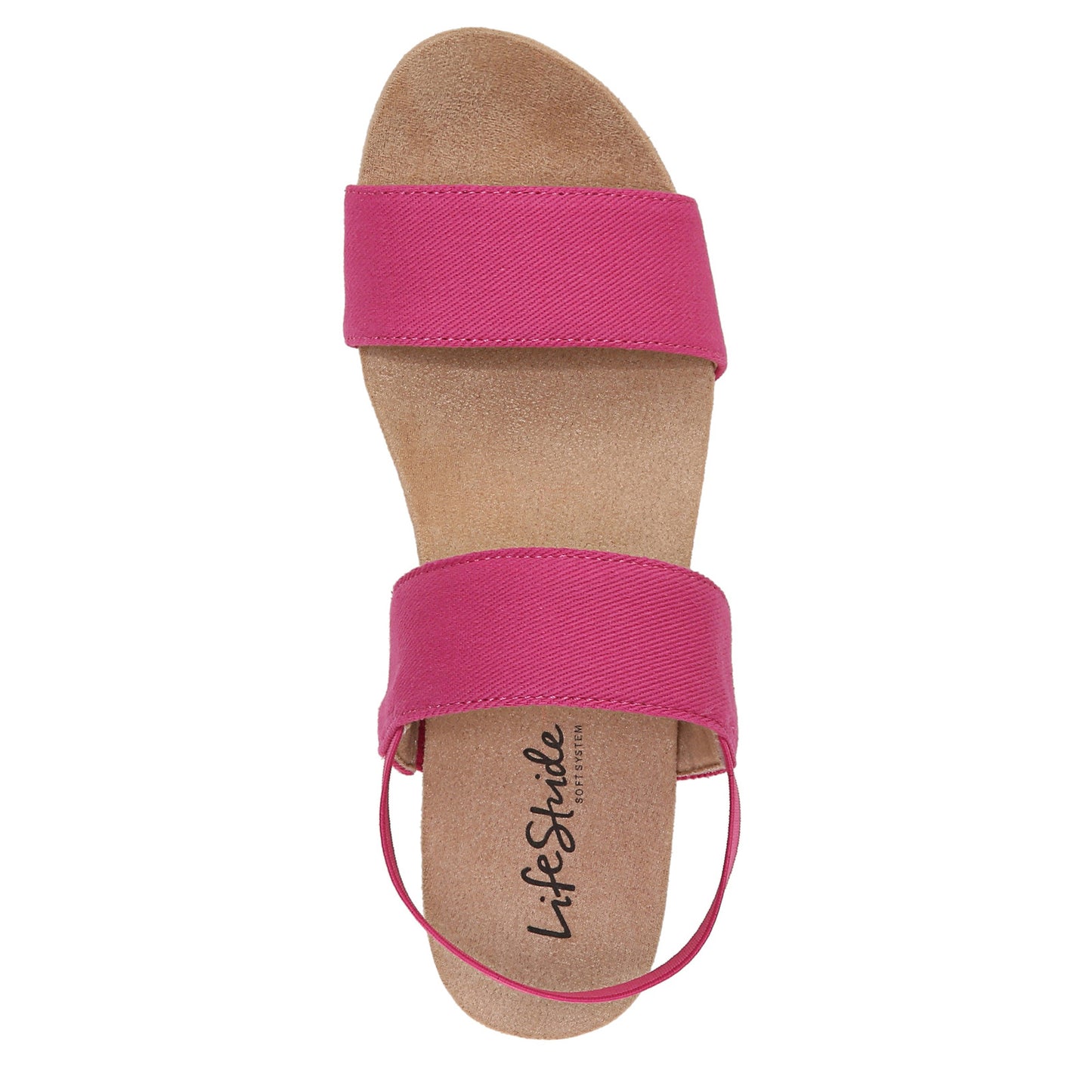 Peltz Shoes Women's LifeStride Delta Sandal Pink G9467F6651