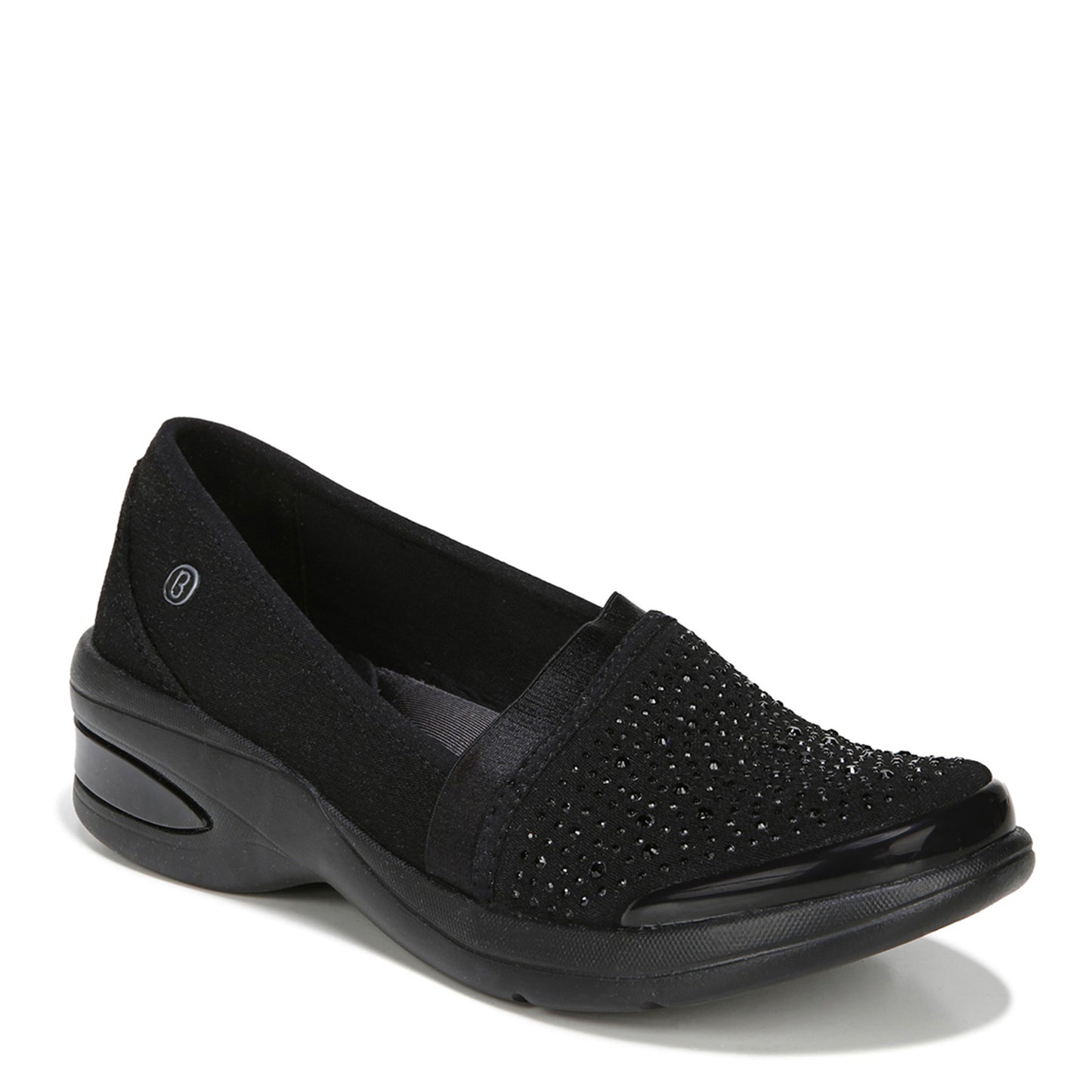 Peltz Shoes Women's BZees Red Hot Slip-On BLACK G9569F1003