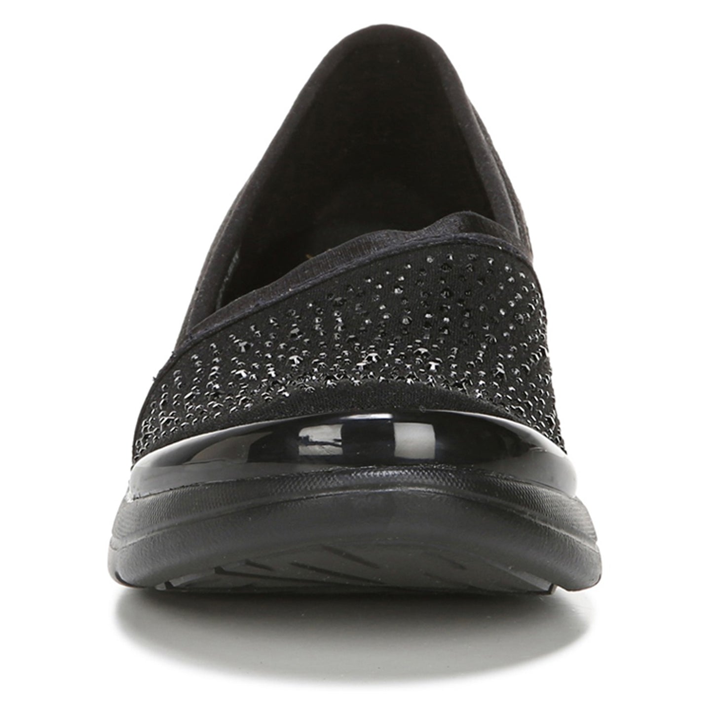 Peltz Shoes Women's BZees Red Hot Slip-On BLACK G9569F1003