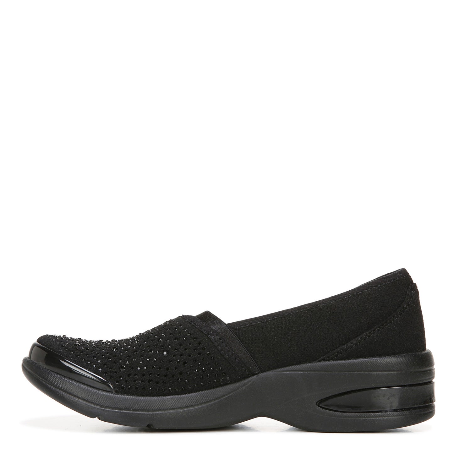 Peltz Shoes Women's BZees Red Hot Slip-On BLACK G9569F1003