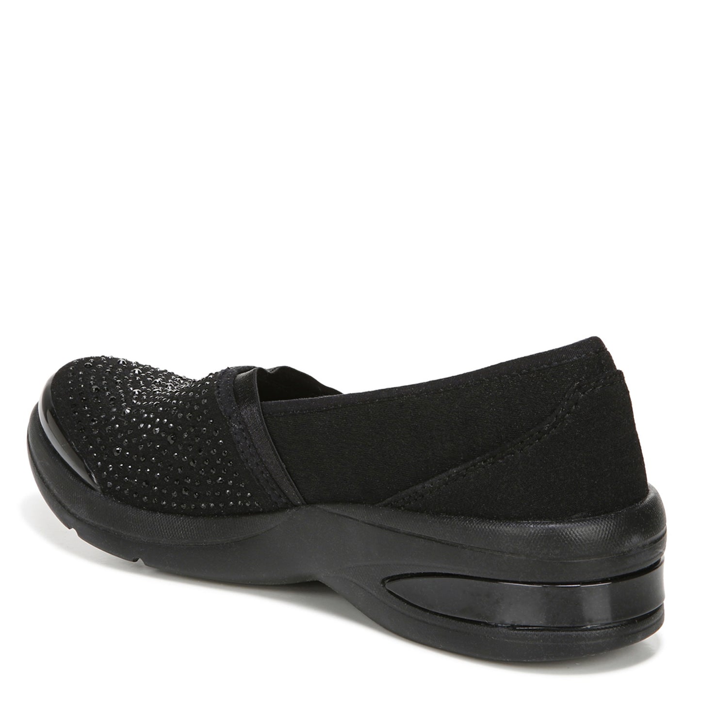 Peltz Shoes Women's BZees Red Hot Slip-On BLACK G9569F1003