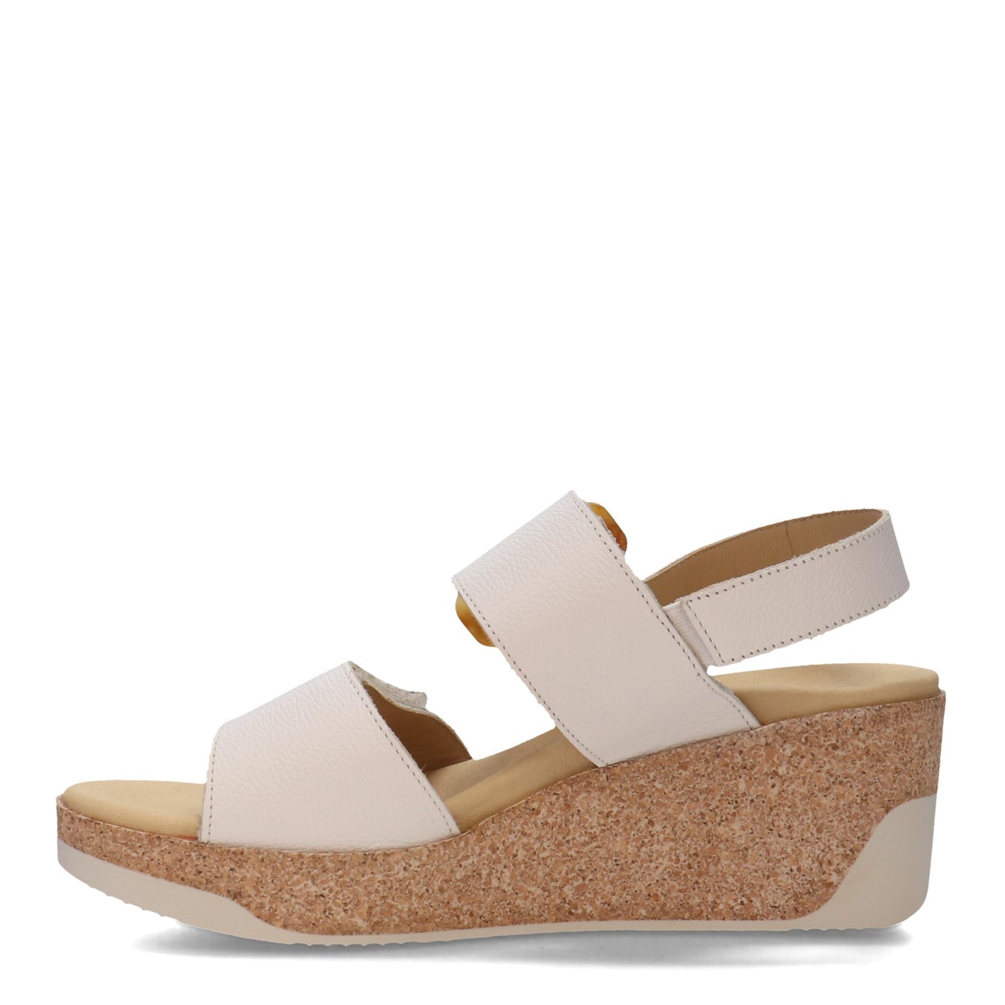 Peltz Shoes Women's Mephisto Giulia Sandal OFF WHITE GIULIA-100