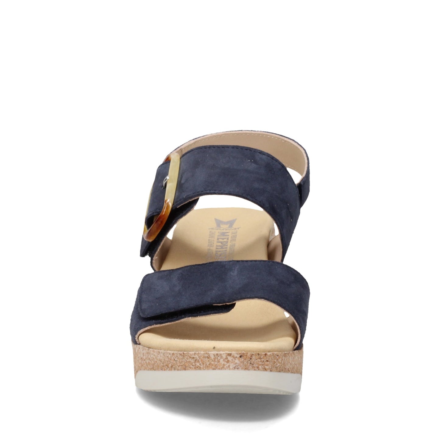 Peltz Shoes Women's Mephisto Giulia Sandal DENIM GIULIA-422