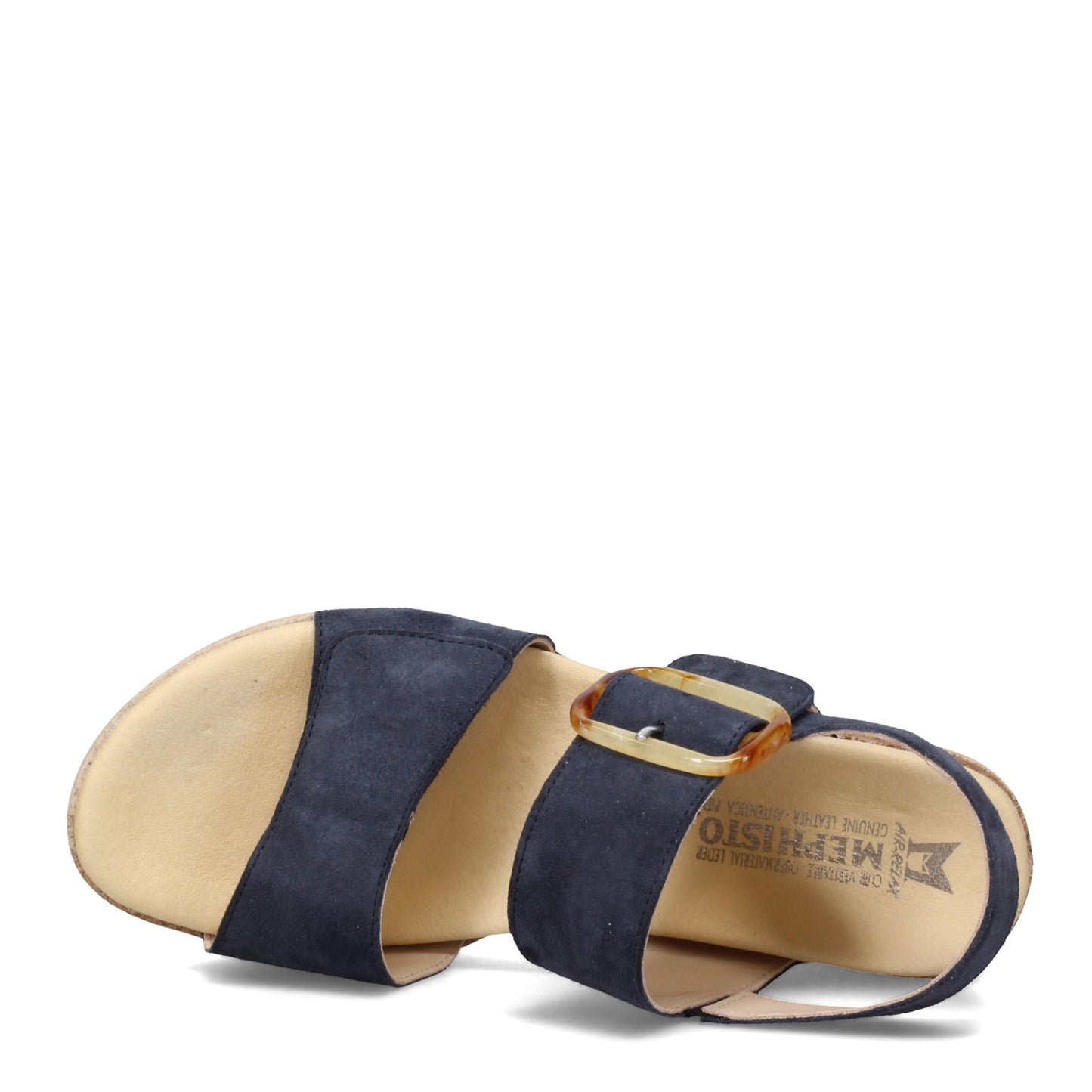 Peltz Shoes Women's Mephisto Giulia Sandal DENIM GIULIA-422