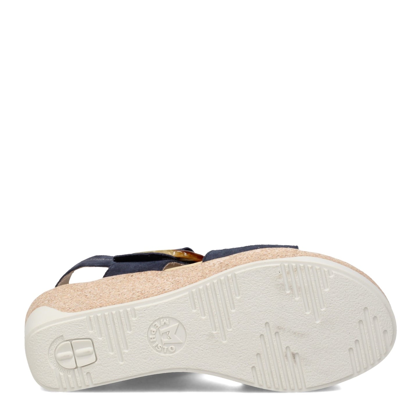 Peltz Shoes Women's Mephisto Giulia Sandal DENIM GIULIA-422