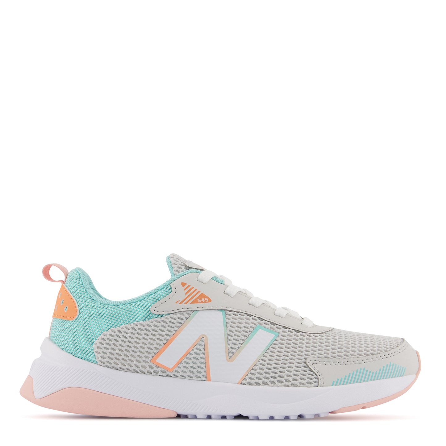 Peltz Shoes Girl's New Balance DynaSoft 545 Sneaker - Big Kid SUMMER FOG/SURF GK545GS1
