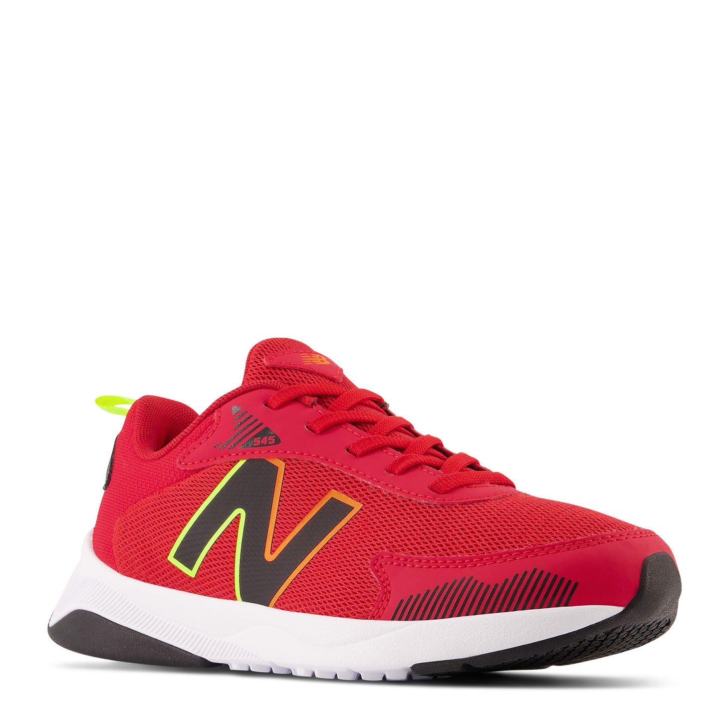 Peltz Shoes Boy's New Balance DynaSoft 545 Sneaker - Big Kid RED BLACK MULTI GK545RH1