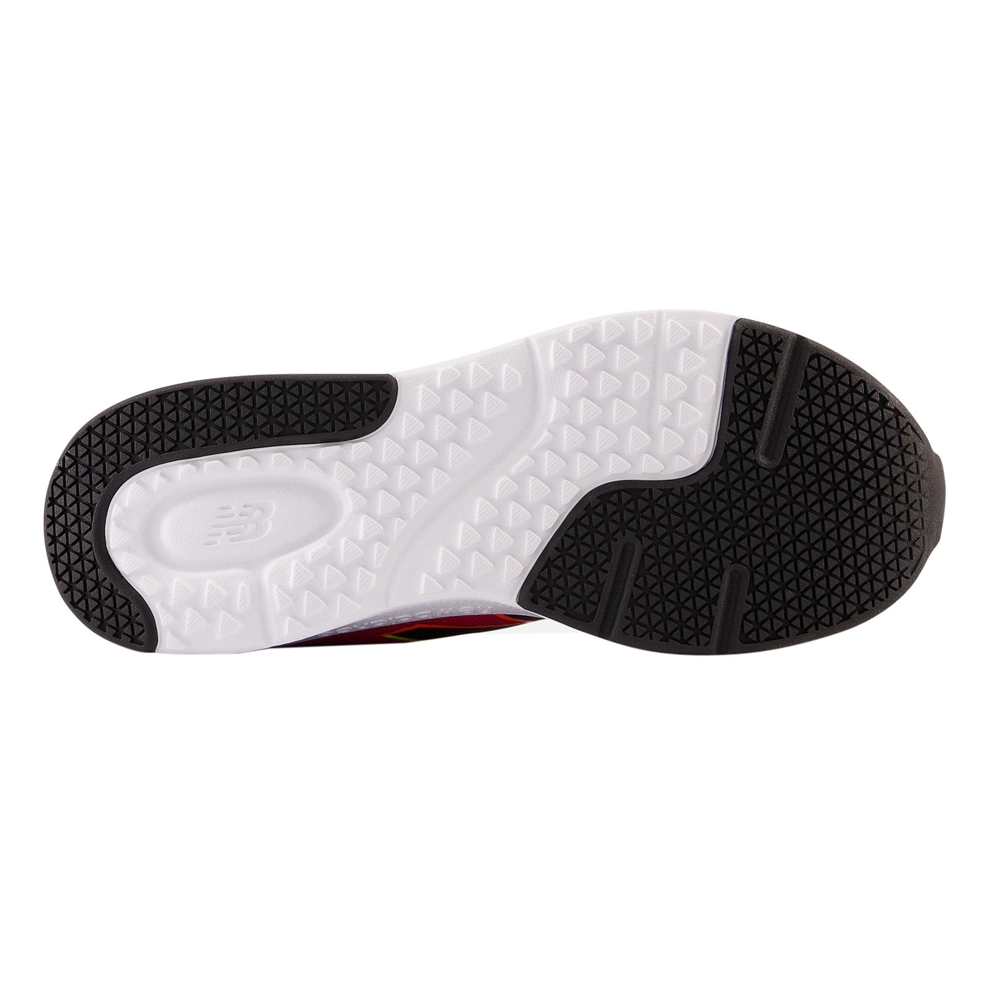 Peltz Shoes Boy's New Balance DynaSoft 545 Sneaker - Big Kid RED BLACK MULTI GK545RH1