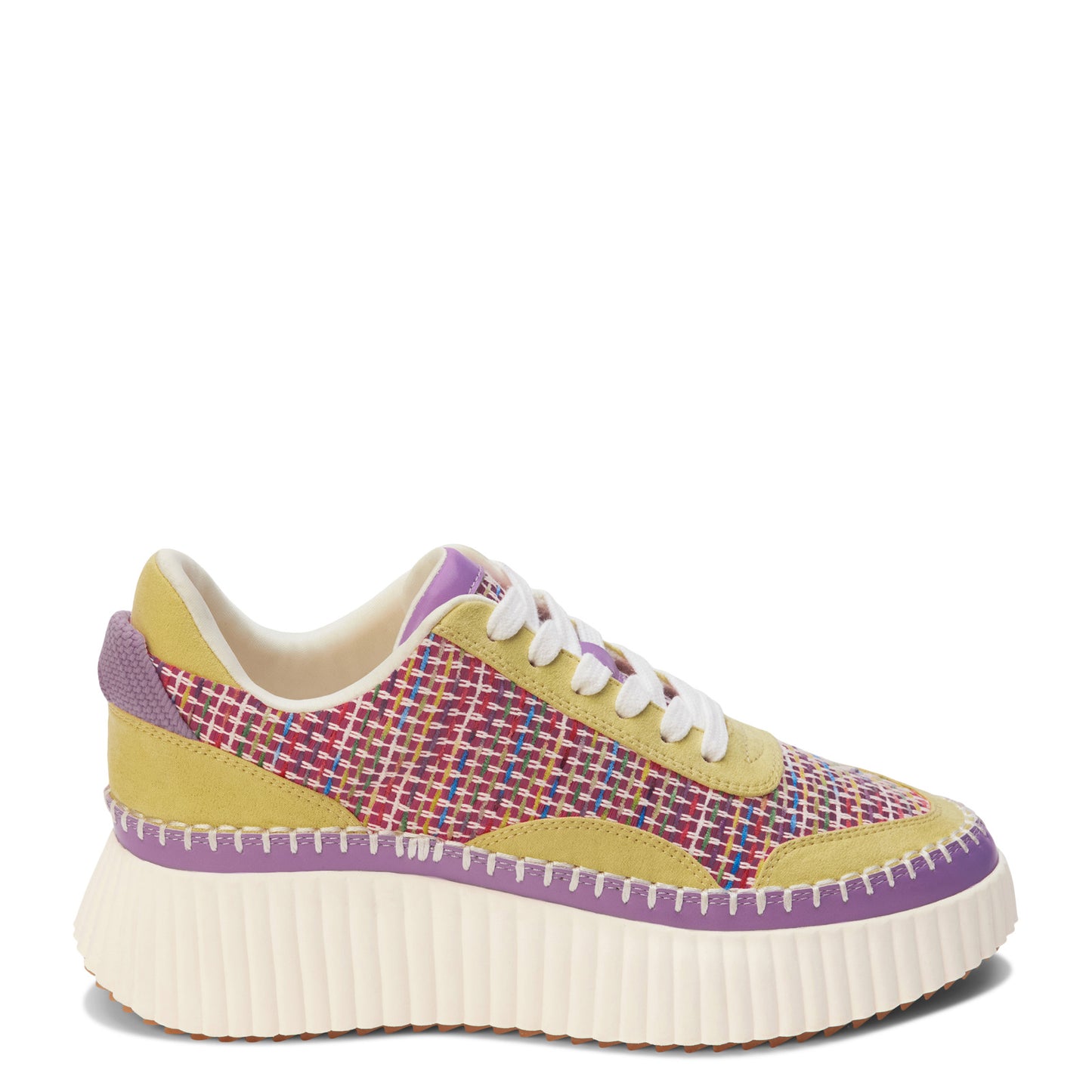 Peltz Shoes Women's Coconuts by Matisse Go To Sneaker YELLOW MULTI WOVEN GO TO YELLOW MULTI WOVEN