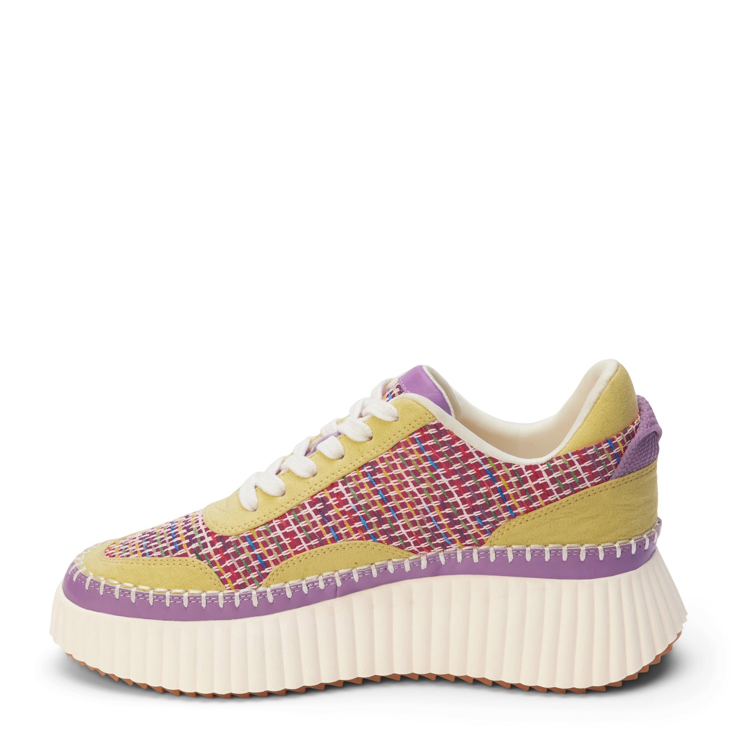 Peltz Shoes Women's Coconuts by Matisse Go To Sneaker YELLOW MULTI WOVEN GO TO YELLOW MULTI WOVEN
