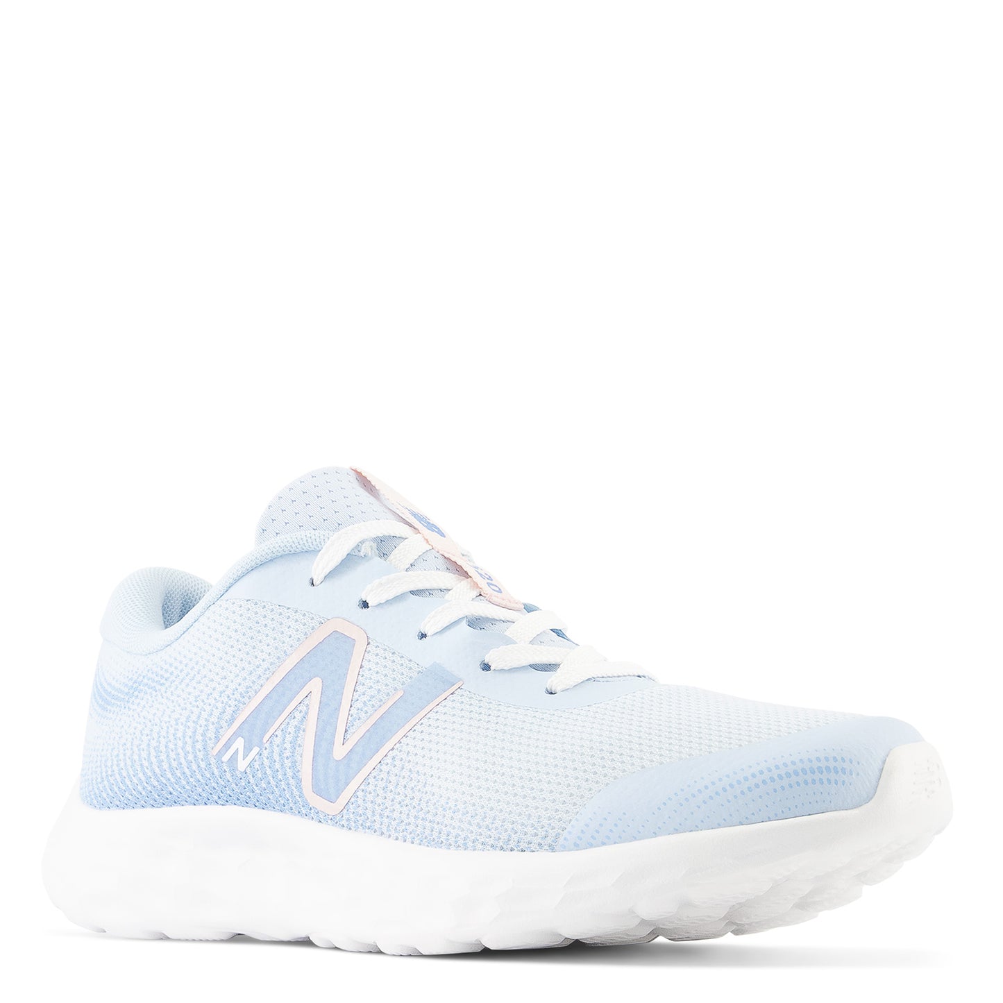 Peltz Shoes Girl's New Balance 520v8 Sneaker - Little Kid & Big Kid AQUA PINK MULTI GP520SP8