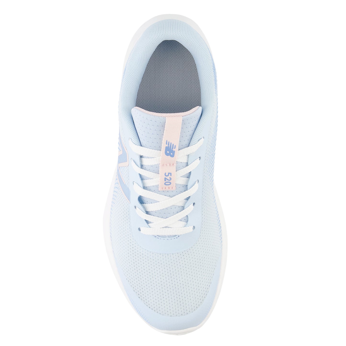 Peltz Shoes Girl's New Balance 520v8 Sneaker - Little Kid & Big Kid AQUA PINK MULTI GP520SP8