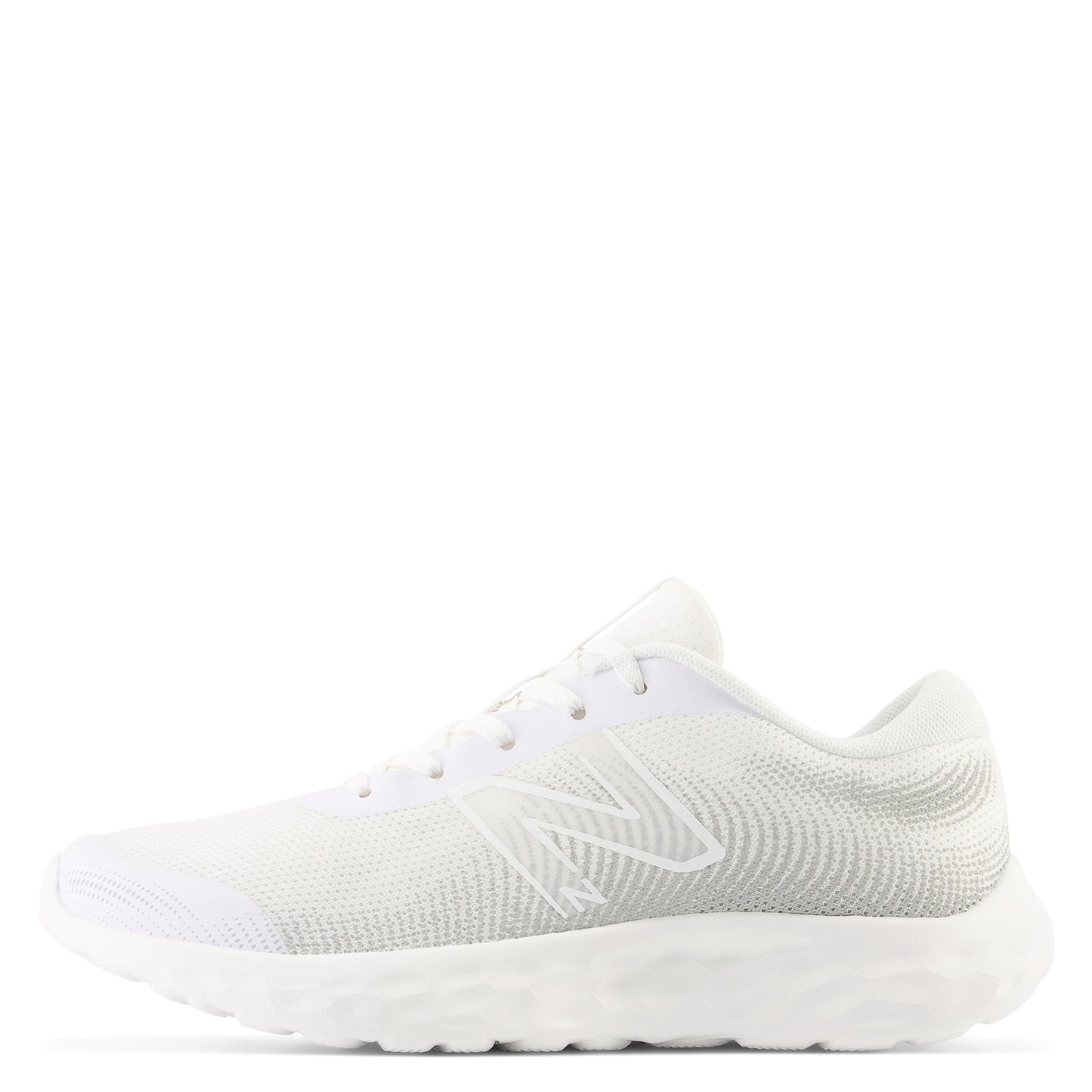 Peltz Shoes Girl's New Balance 520v8 Running Shoe – Big Kid WHITE GP520WW8