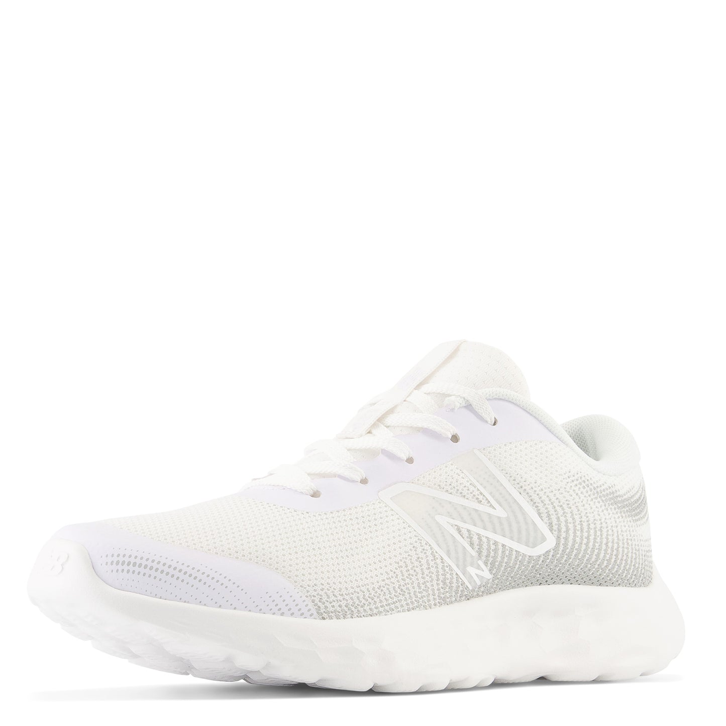 Peltz Shoes Girl's New Balance 520v8 Running Shoe – Big Kid WHITE GP520WW8