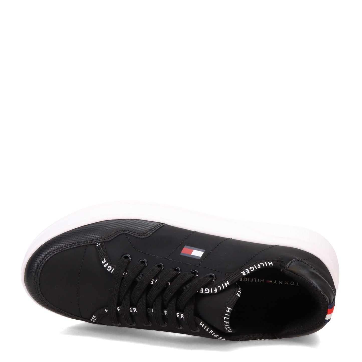 Peltz Shoes Women's Tommy Hilfiger Grazie Sneaker BLACK GRAZIE-BLK01