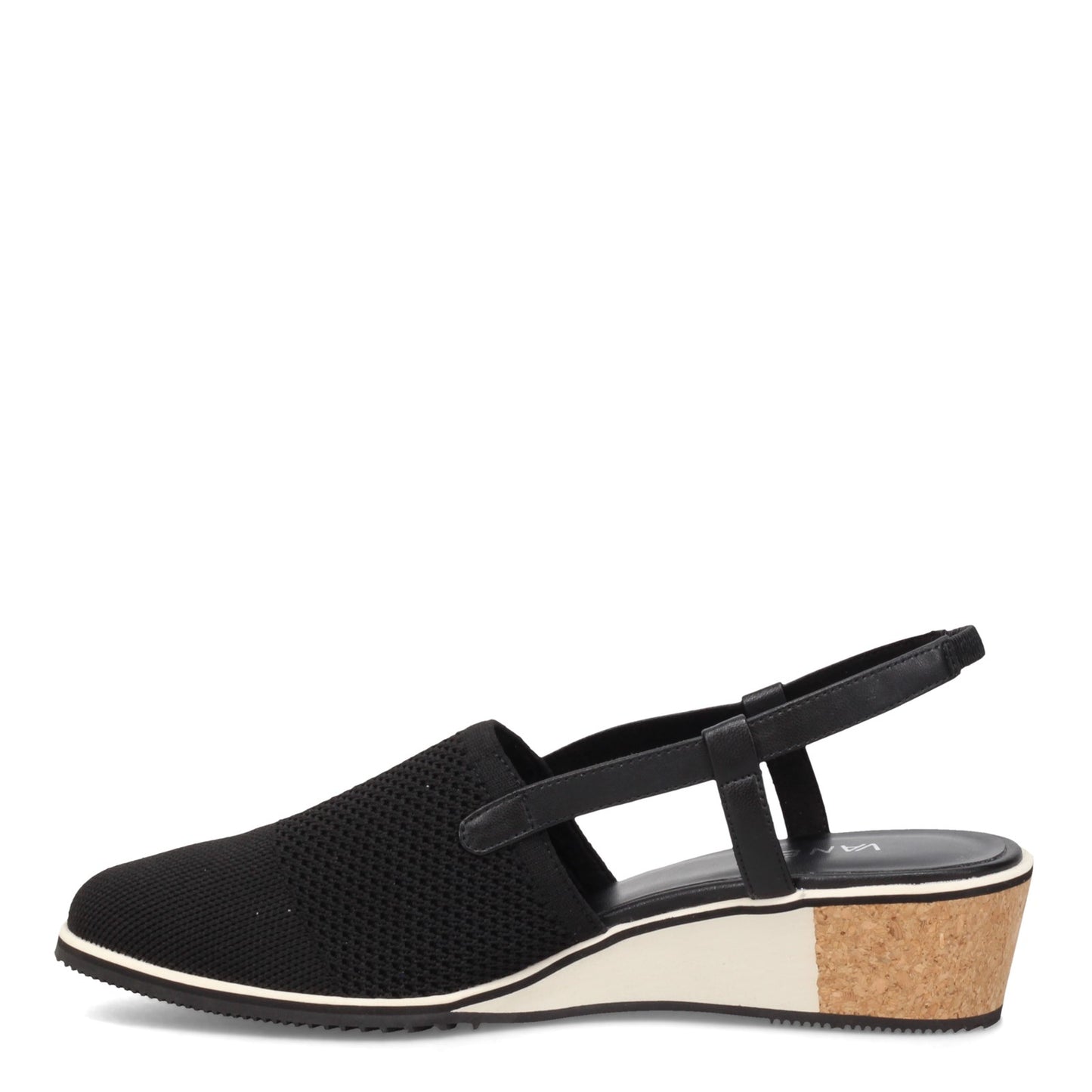 Peltz Shoes Women's Vaneli Greer Slip-On BLACK GREER-BLACK