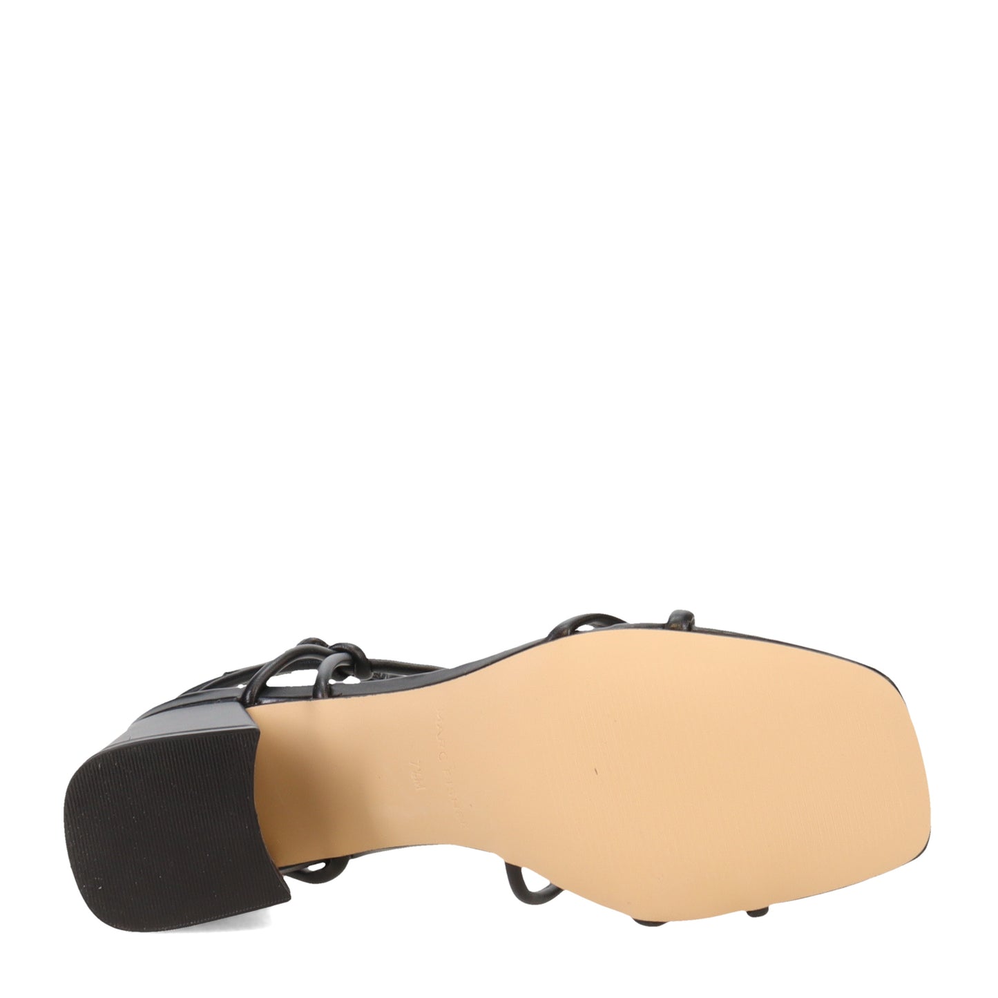 Peltz Shoes Women's Marc Fisher Gurion Sandal BLACK GURION-BLK01