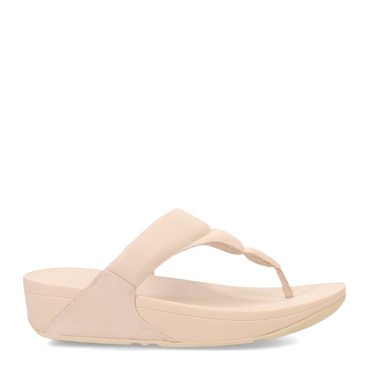 Peltz Shoes Women's FitFlop Lulu Water Resistant Thong Sandal Stone Beige GW6-A20