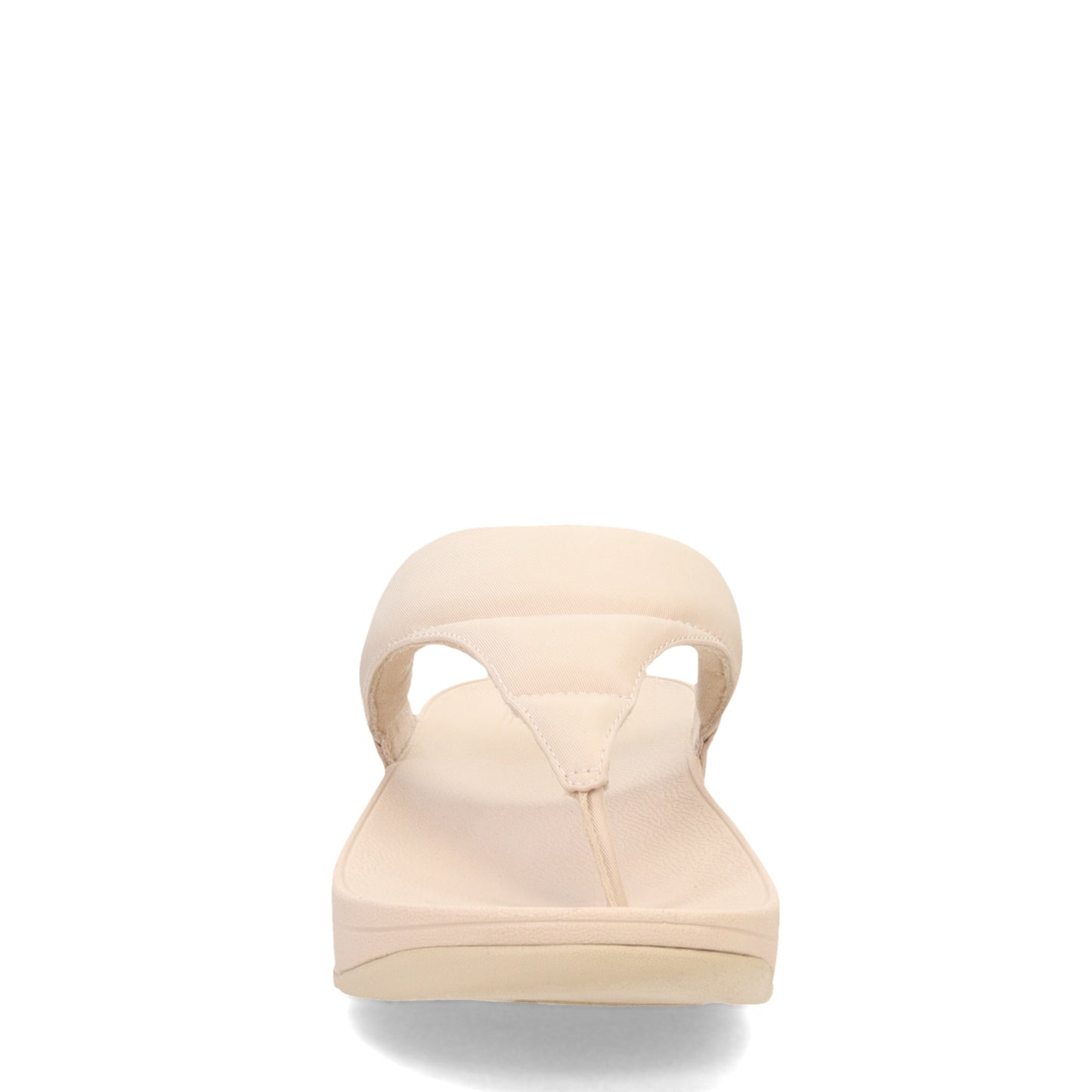 Peltz Shoes Women's FitFlop Lulu Water Resistant Thong Sandal Stone Beige GW6-A20