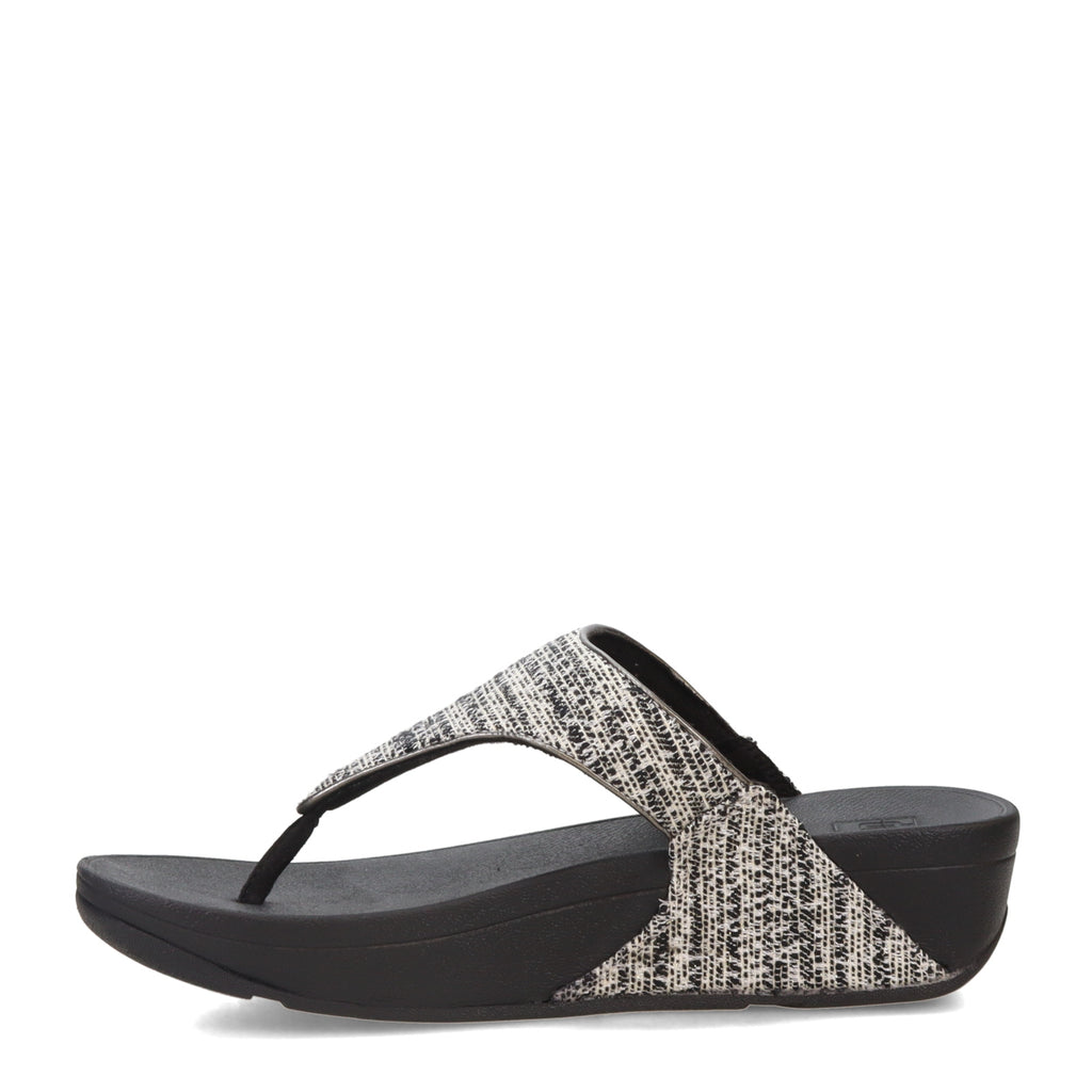 Women's FitFlop, Lulu Shimmerweave Thong Sandal