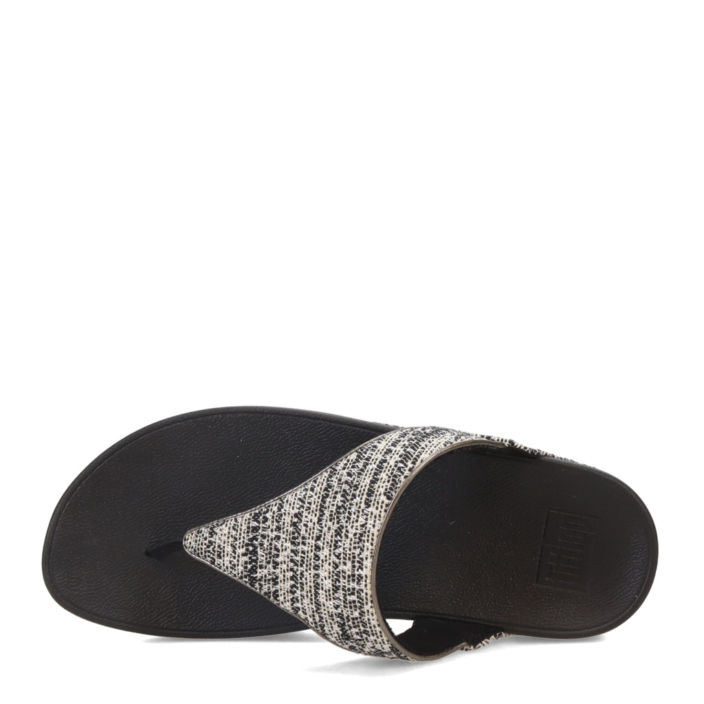 Women's FitFlop, Lulu Shimmerweave Thong Sandal