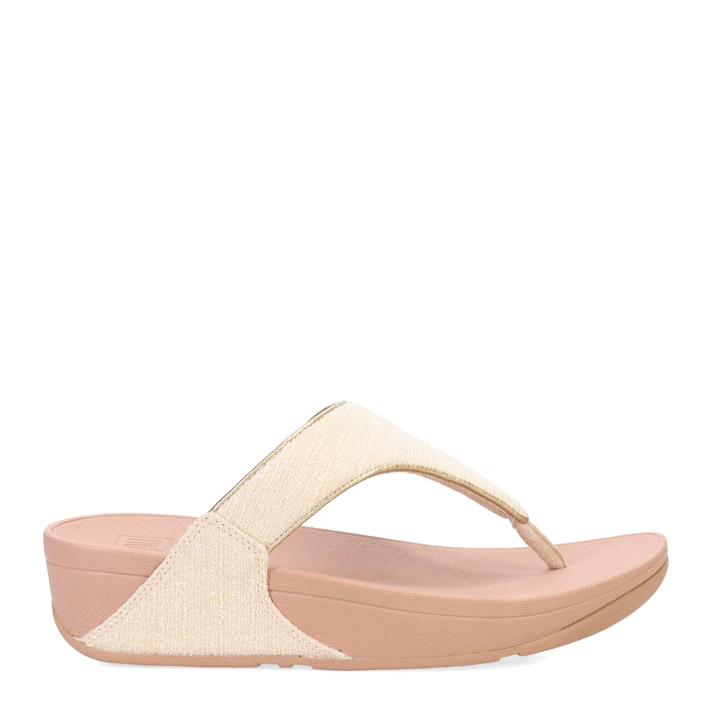 Women's FitFlop, Lulu Shimmerweave Thong Sandal