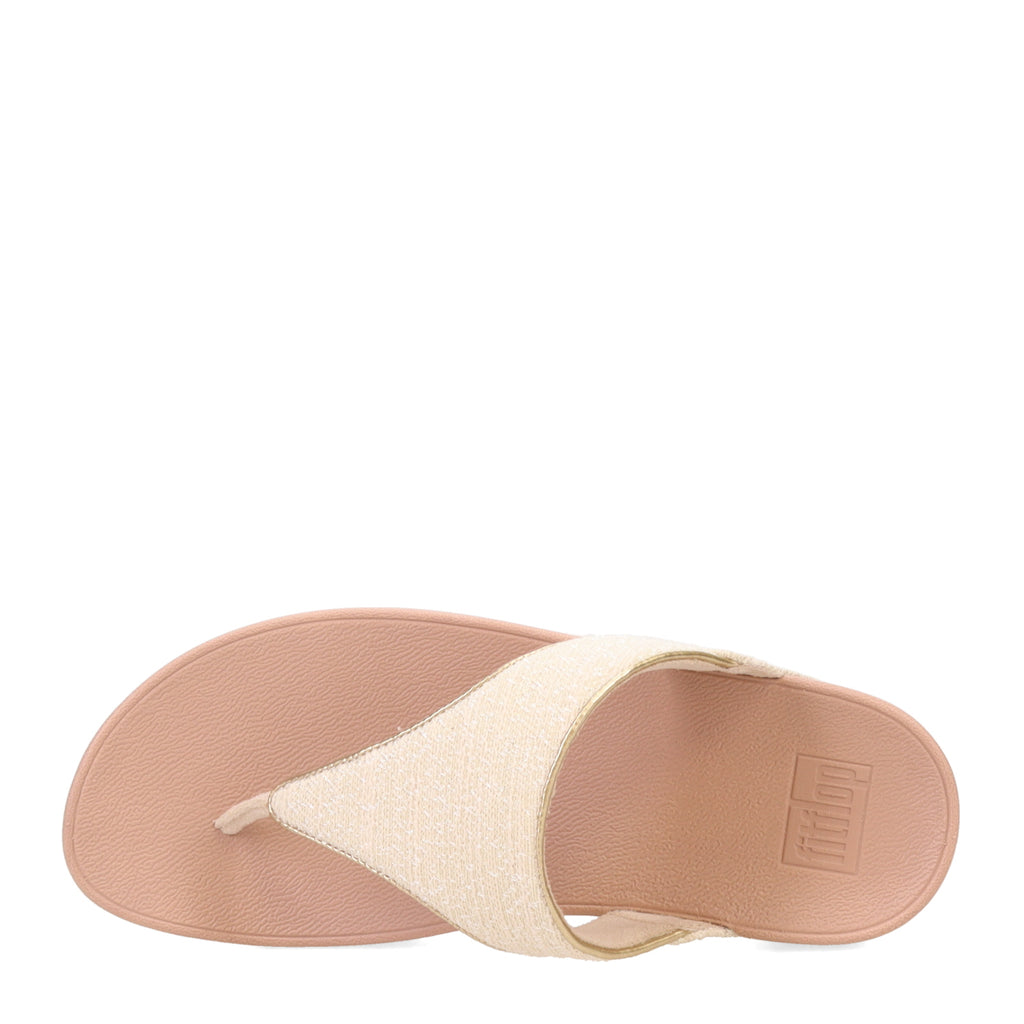 Women's FitFlop, Lulu Shimmerweave Thong Sandal