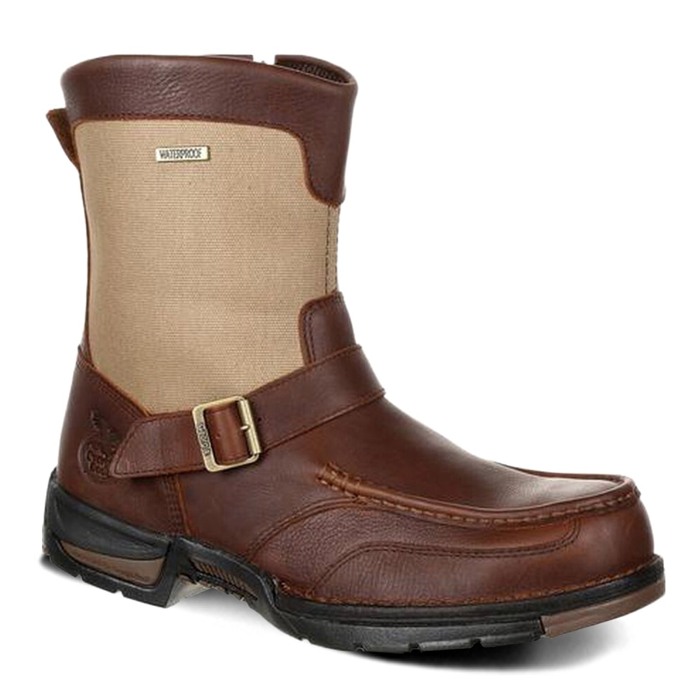 Peltz Shoes Men's Georgia Boot Athens 8in Work Boot BROWN TAN GB00245