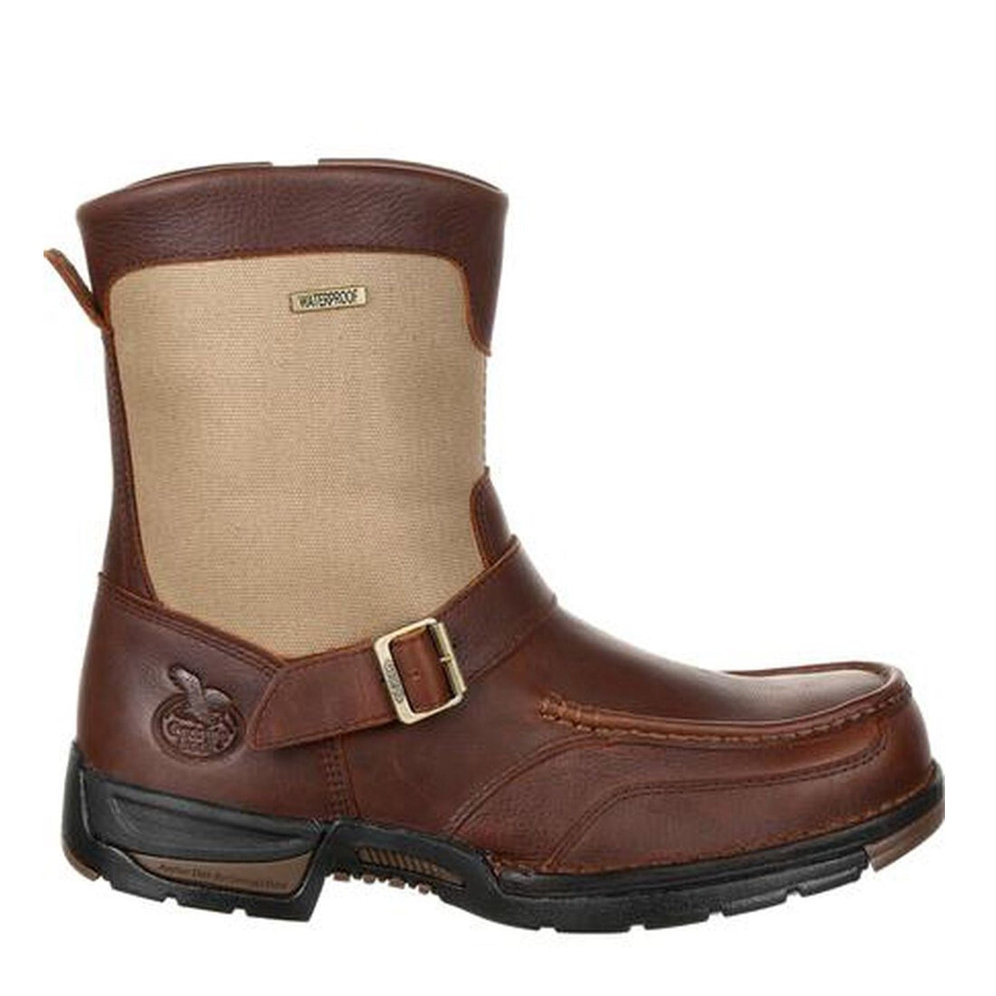 Peltz Shoes Men's Georgia Boot Athens 8in Work Boot BROWN TAN GB00245
