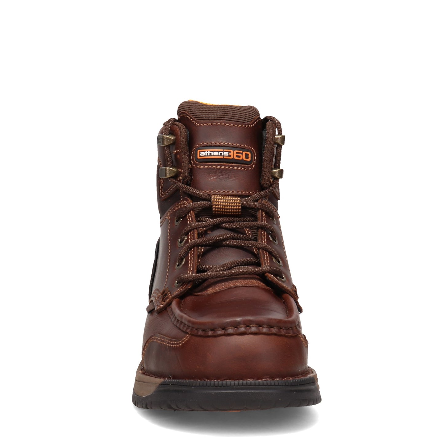 Peltz Shoes Men's Georgia Boot Athens 360 6in Steel Toe Work Boot BROWN GB00468