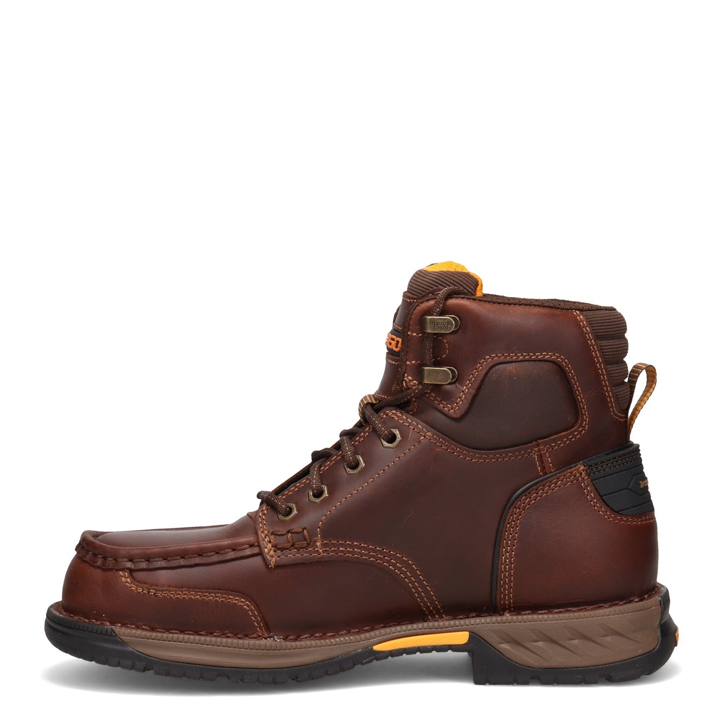 Peltz Shoes Men's Georgia Boot Athens 360 6in Steel Toe Work Boot BROWN GB00468