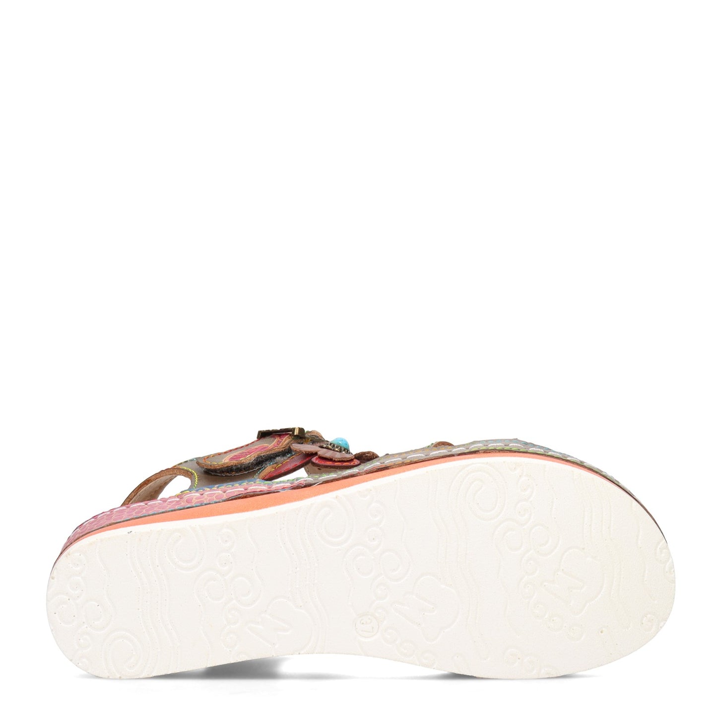 Peltz Shoes Women's L'Artiste by Spring Step Goodie Sandal Gray GOODIE-GRY