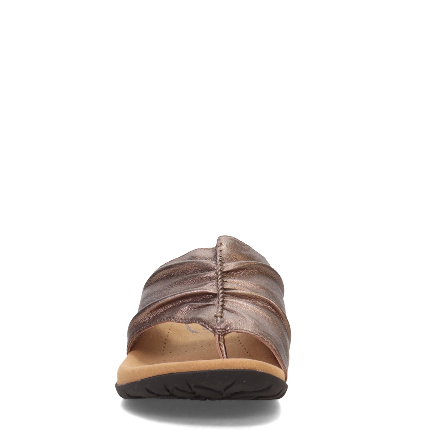 Peltz Shoes Women's Taos Gift 2 Sandal Cocoa Metallic GT2-12045 COMT