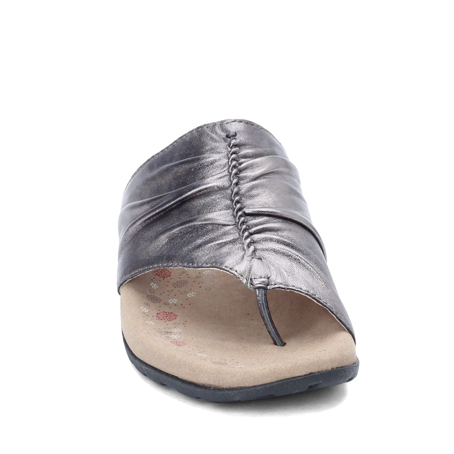 Peltz Shoes Women's Taos Gift 2 Sandal PEWTER GT2-12045 PWT