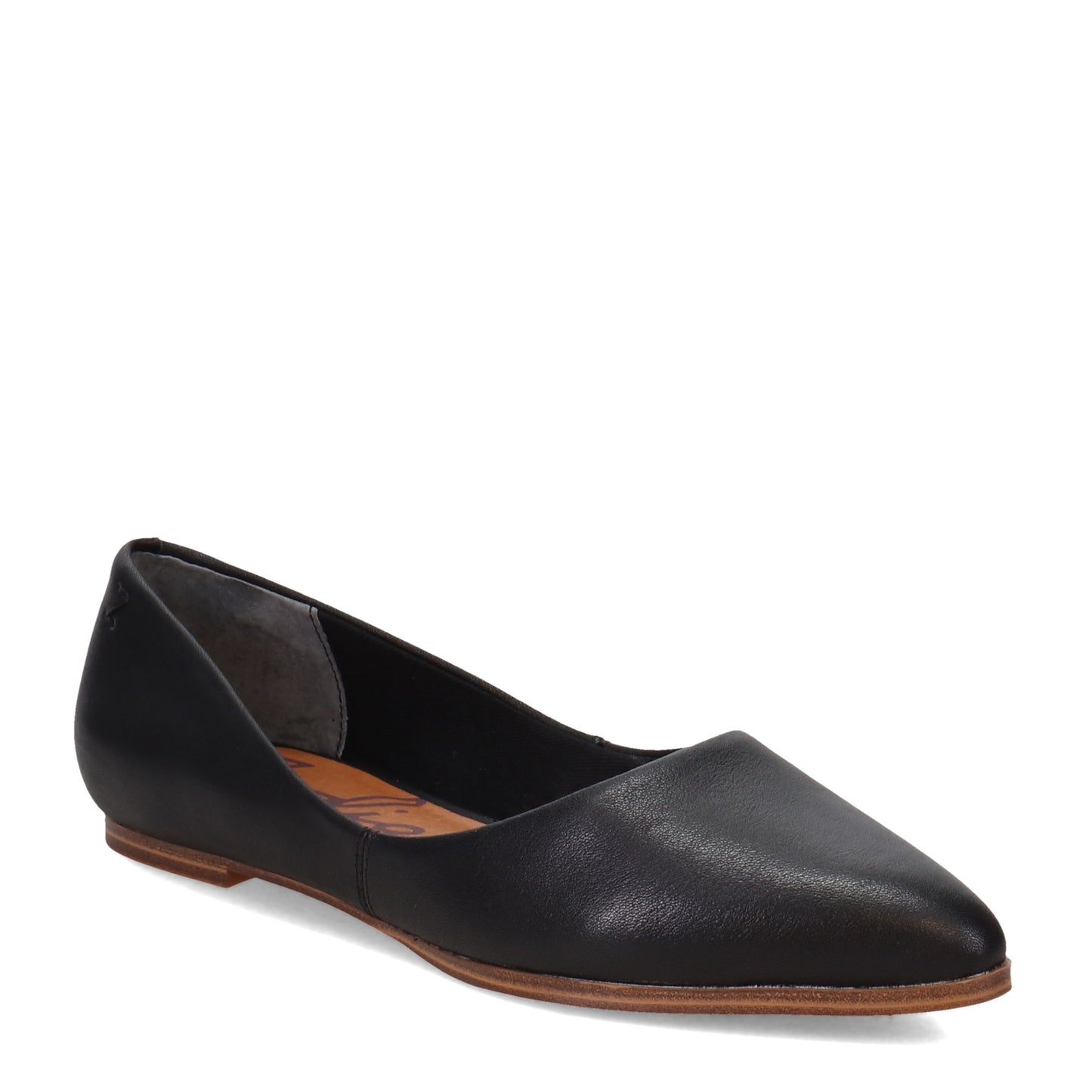 Peltz Shoes Women's Zodiac Hill Flat BLACK H0132L3001