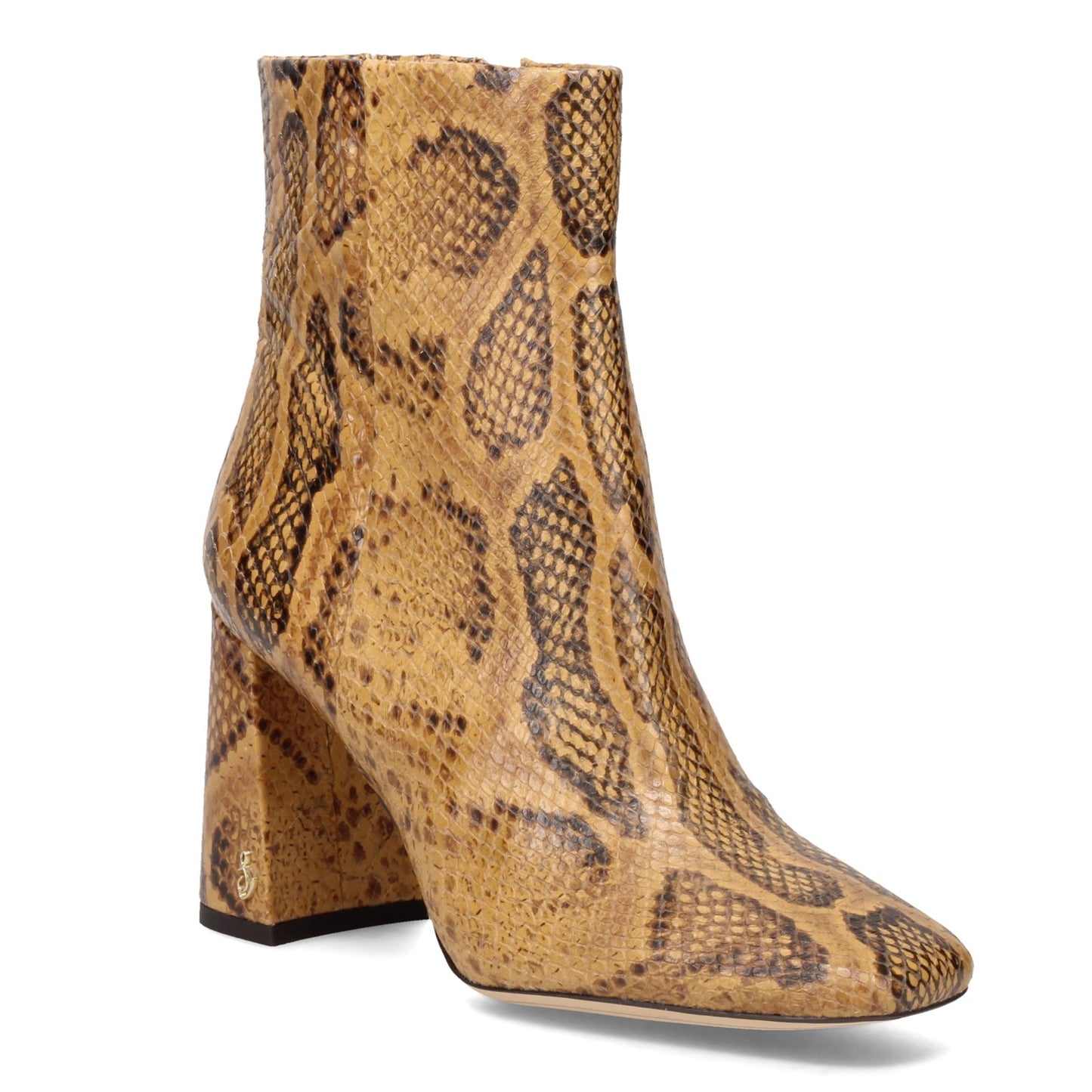 Peltz Shoes Women's Sam Edelman Codie Boot SAND H1116L9203