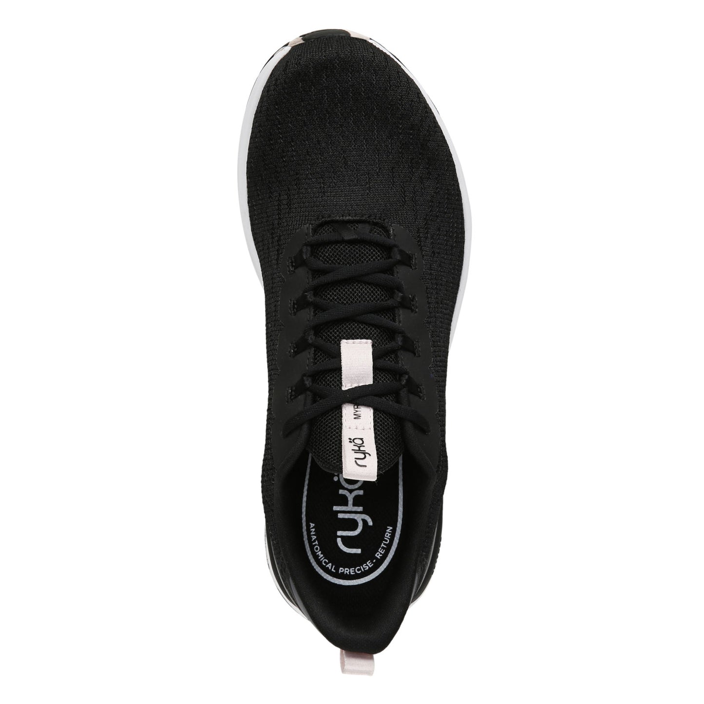 Peltz Shoes Women's Ryka Myriad Walking Shoe BLACK H1221M3002