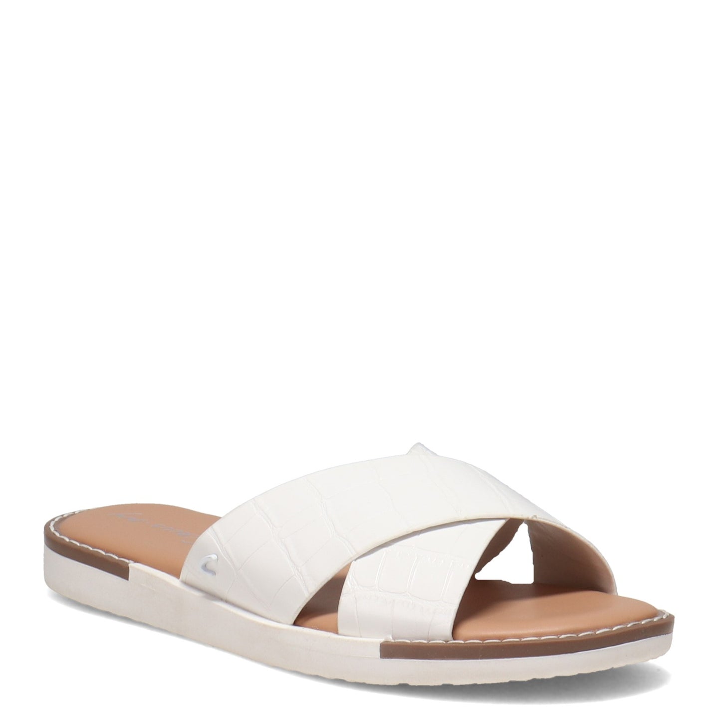 Peltz Shoes Women's Circus NY Lux Sandal WHITE H1622S1101