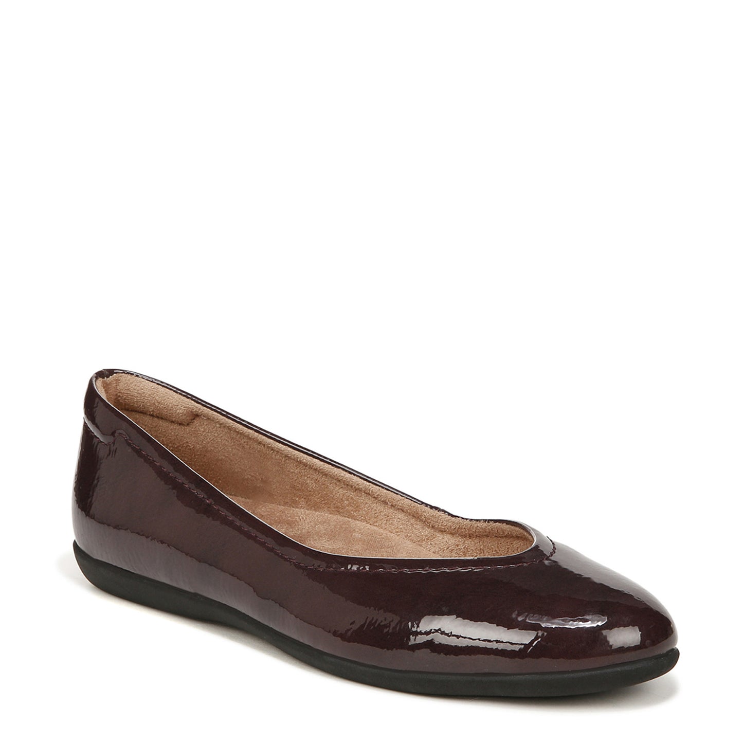 Peltz Shoes Women's Naturalizer Vivienne Flat Cabernet Sauvignon H1931SB602