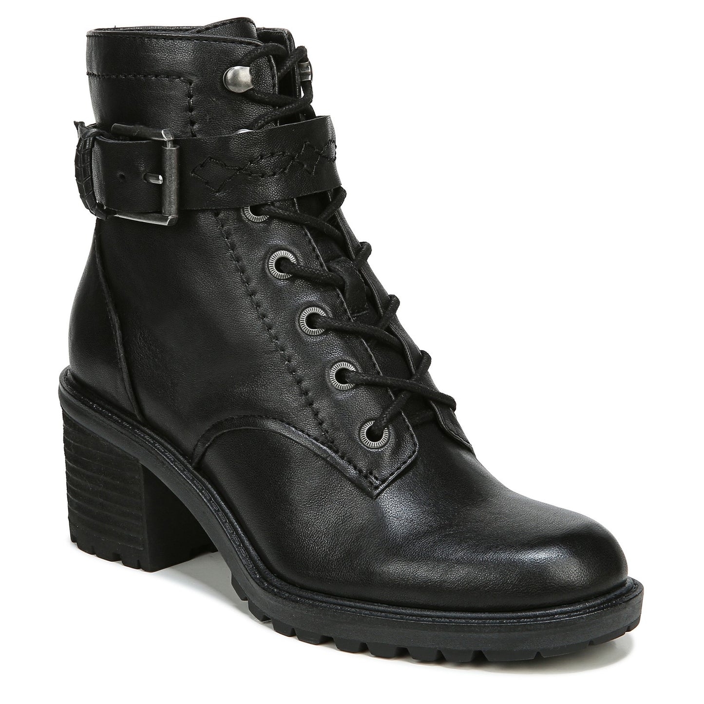 Peltz Shoes Women's Zodiac Gemma Boot BLACK LEATHER H2333L1001