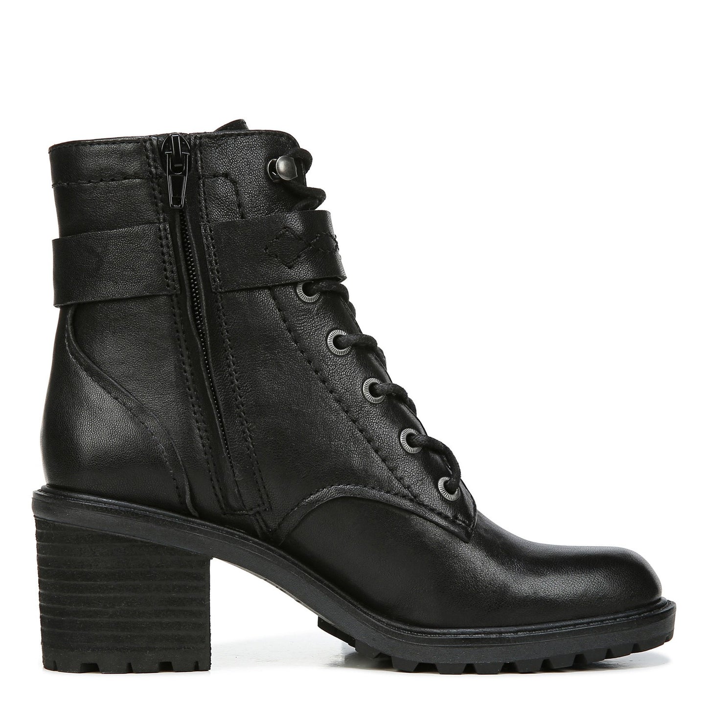Peltz Shoes Women's Zodiac Gemma Boot BLACK LEATHER H2333L1001