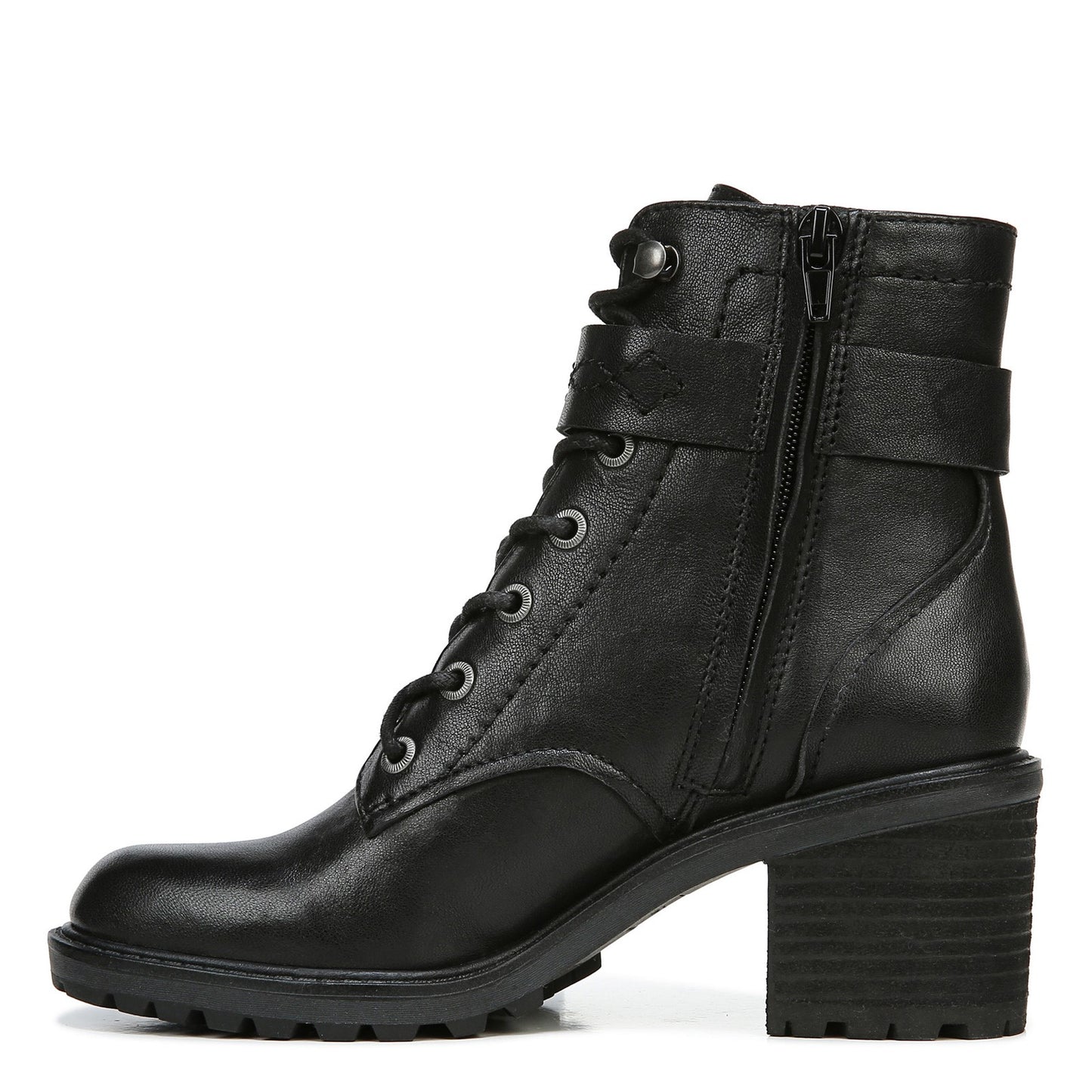 Peltz Shoes Women's Zodiac Gemma Boot BLACK LEATHER H2333L1001