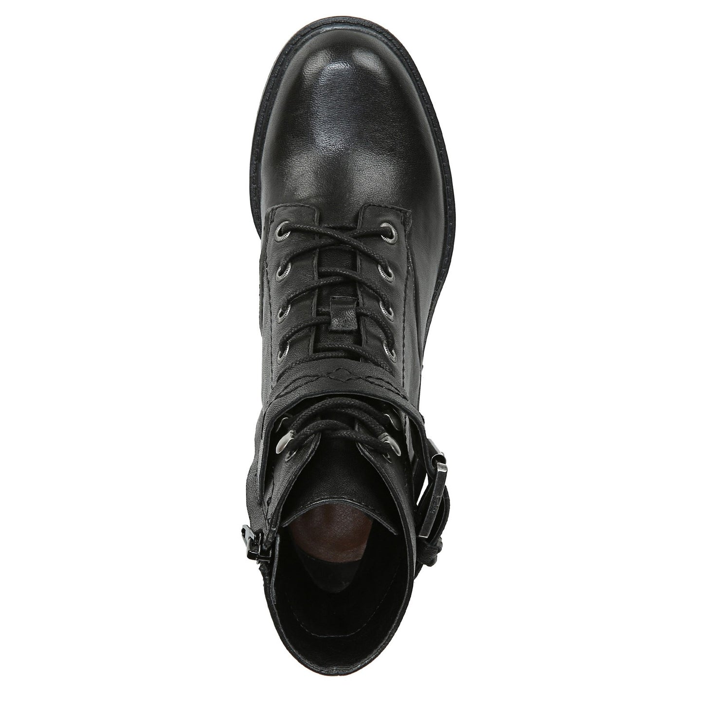 Peltz Shoes Women's Zodiac Gemma Boot BLACK LEATHER H2333L1001