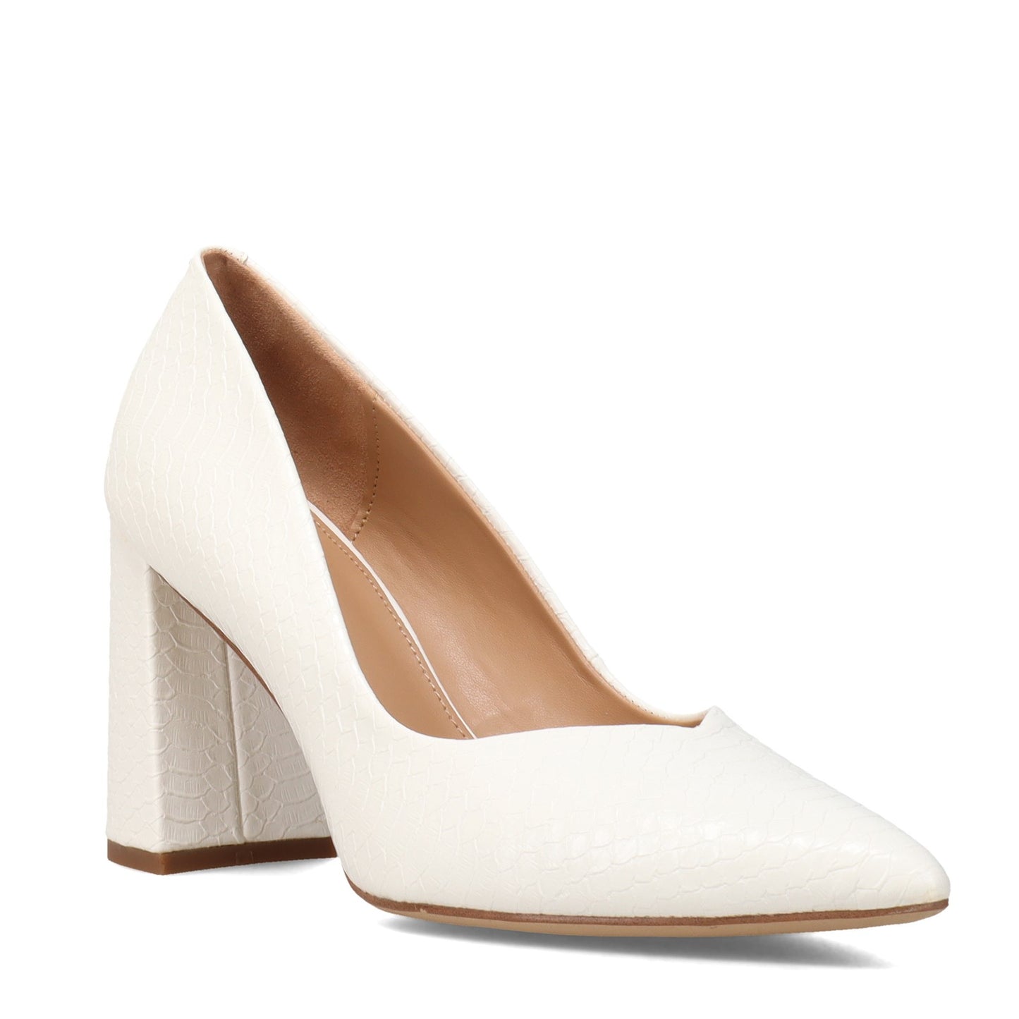 Peltz Shoes Women's Circus NY Marlee Pump WHITE H2867S1-100