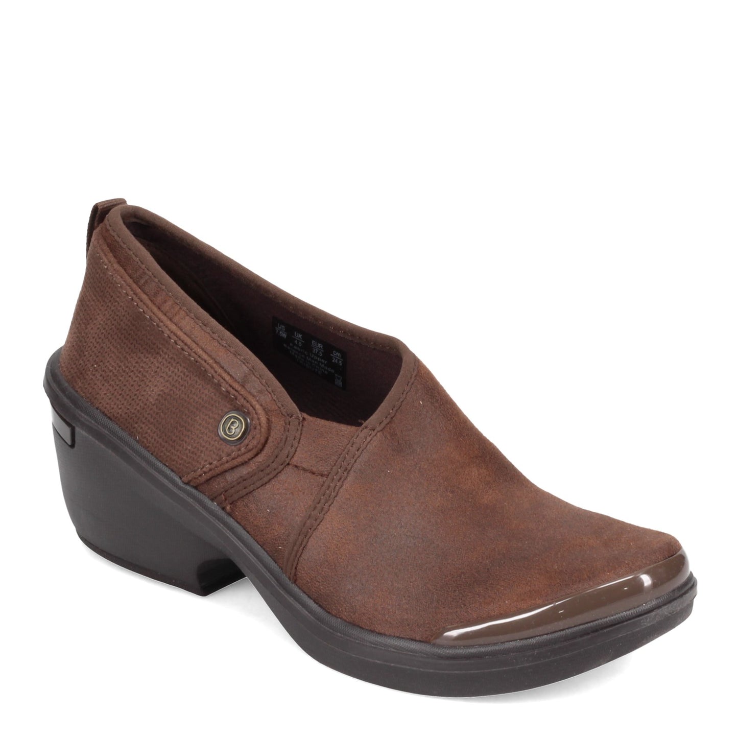 Peltz Shoes Women's Bzees Tribute Bootie BROWN H3128F4200