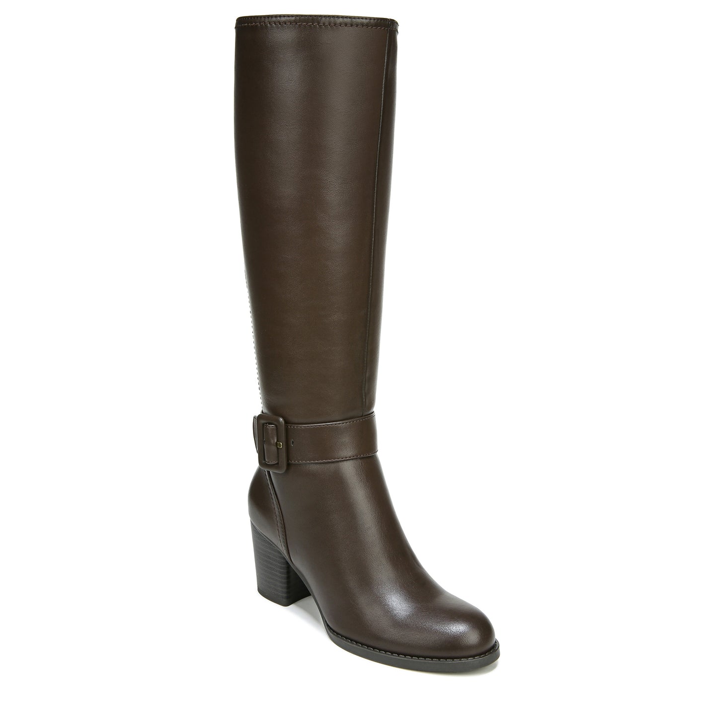 Peltz Shoes Women's SOUL Naturalizer Twinkle Boot - Wide Calf COFFEE H3357S0201