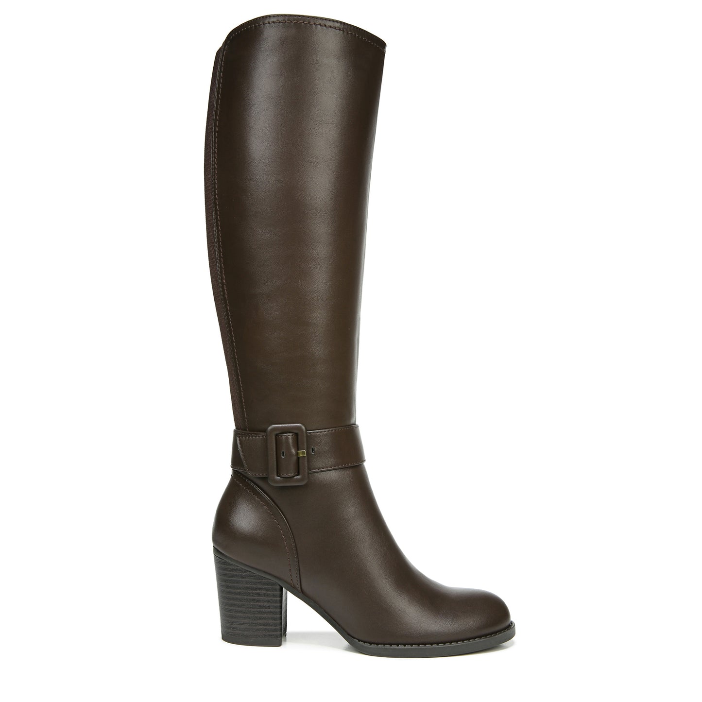 Peltz Shoes Women's SOUL Naturalizer Twinkle Boot - Wide Calf COFFEE H3357S0201