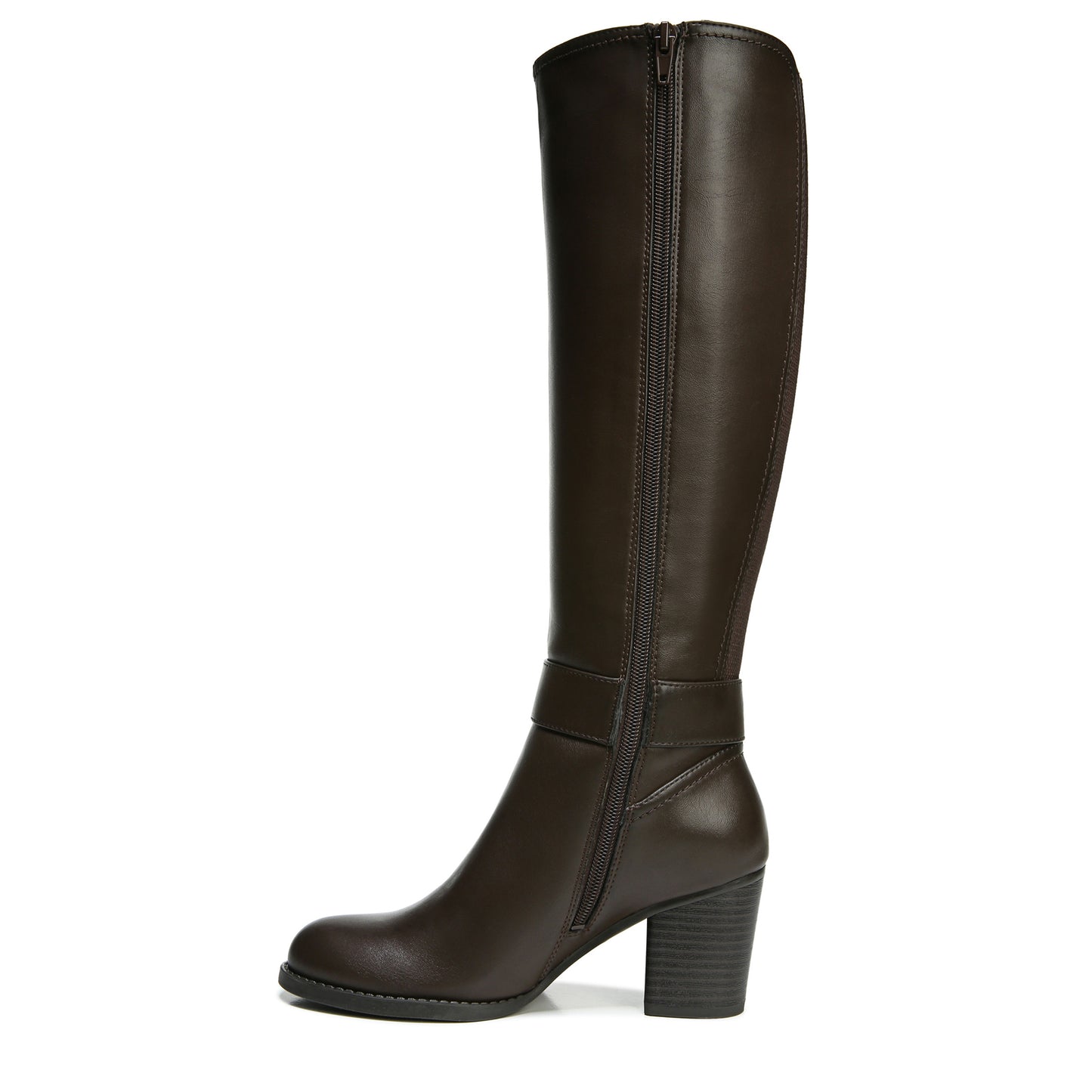 Peltz Shoes Women's SOUL Naturalizer Twinkle Boot - Wide Calf COFFEE H3357S0201