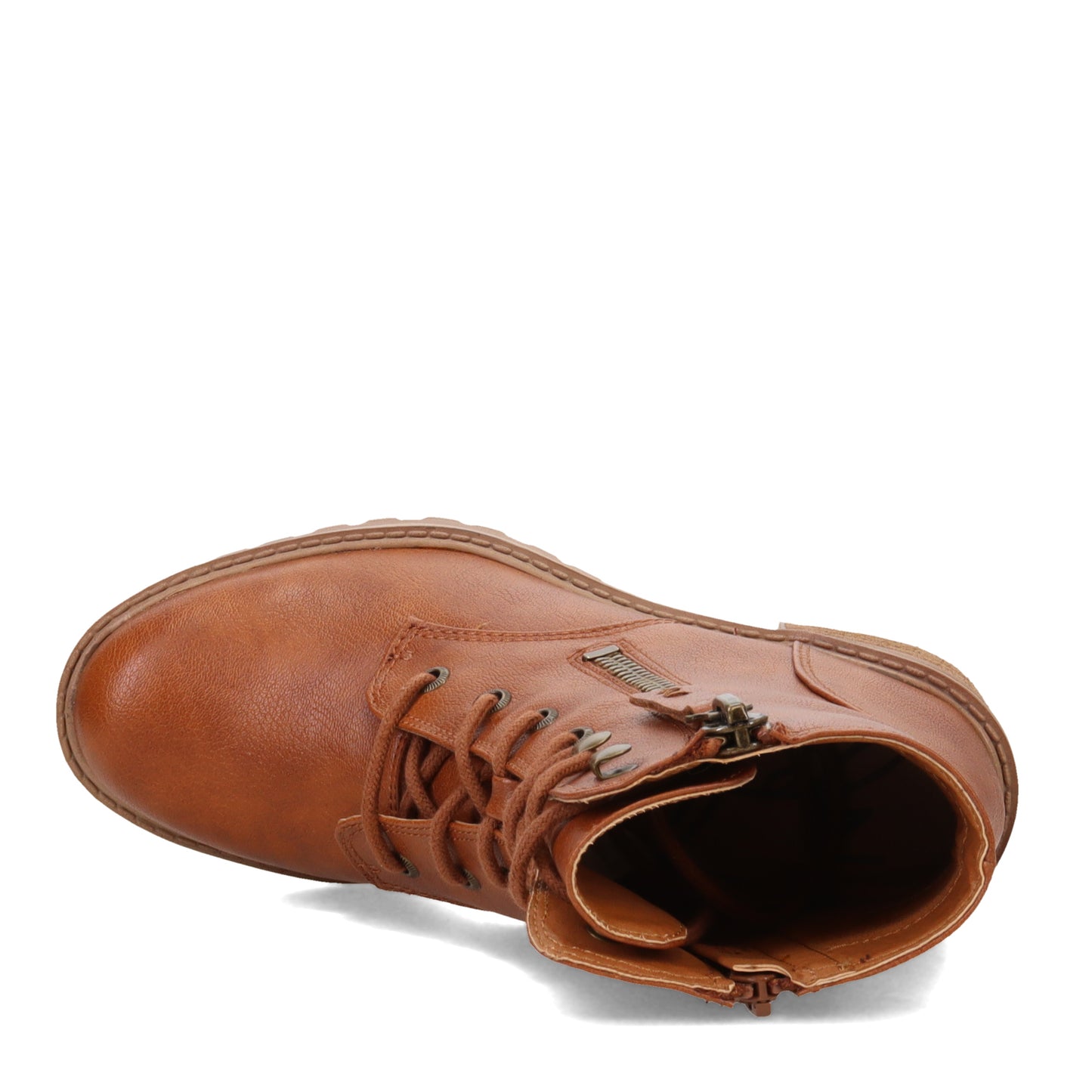 Peltz Shoes Women's Zodiac Gaige Boot COGNAC H4582S2200